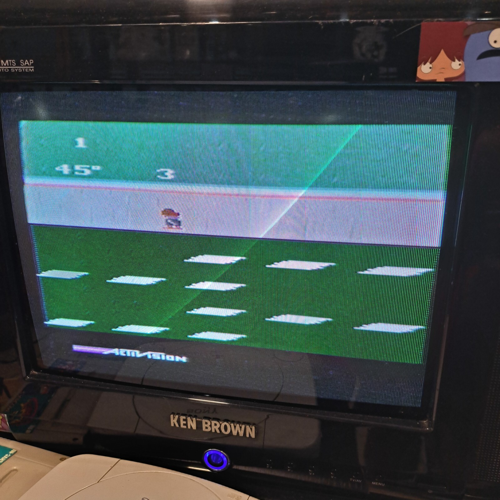 vintage argenvision atari game argentina frostbite frogger señor cartero pitfall