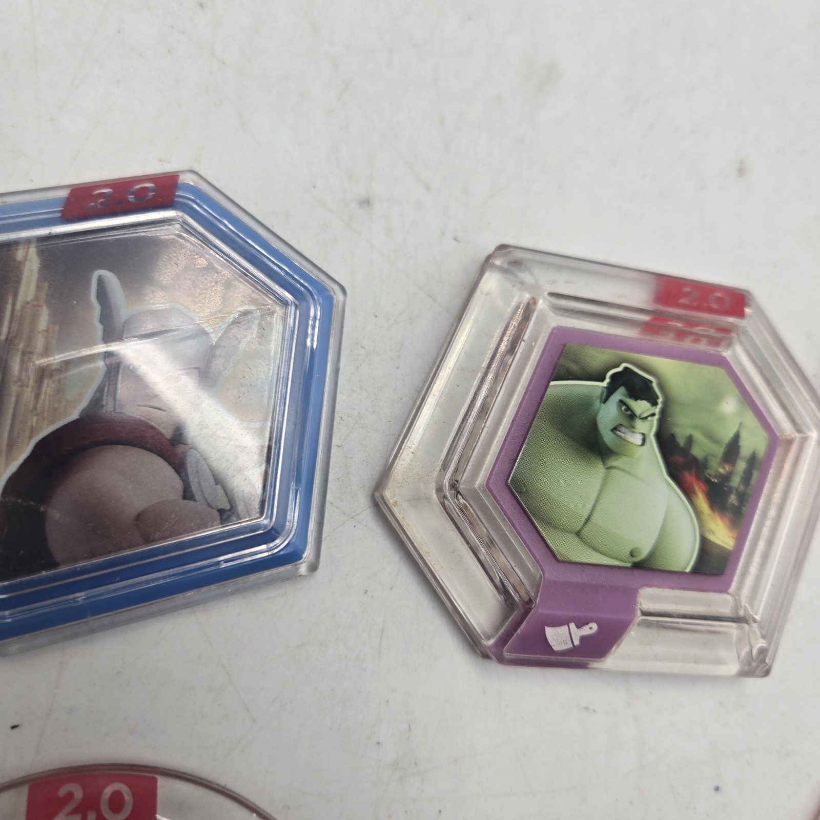 Power Discs DISNEY INFINITY 2.0 3.0 Lot of 10 Iron Man Hulk Cars