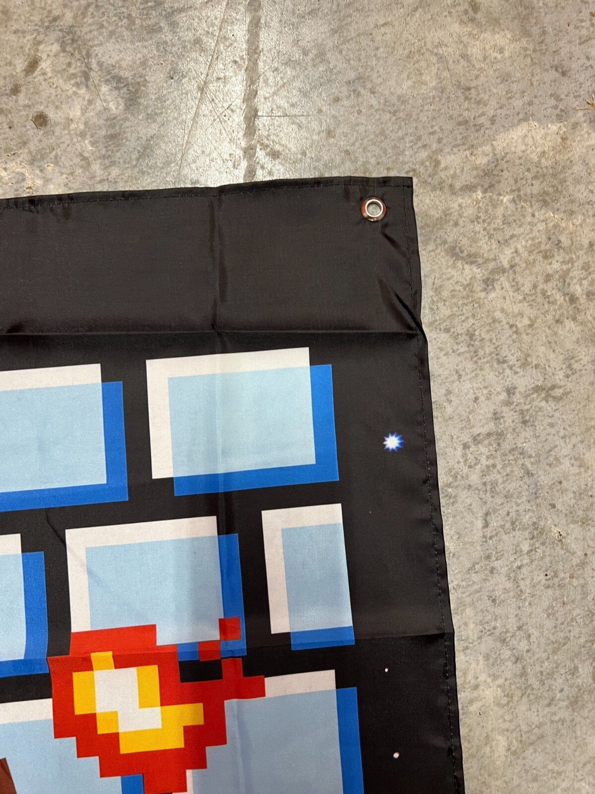 Super Mario Bros Custom Wall Flag Banner Tapestry 2 x 3 Ft, NES