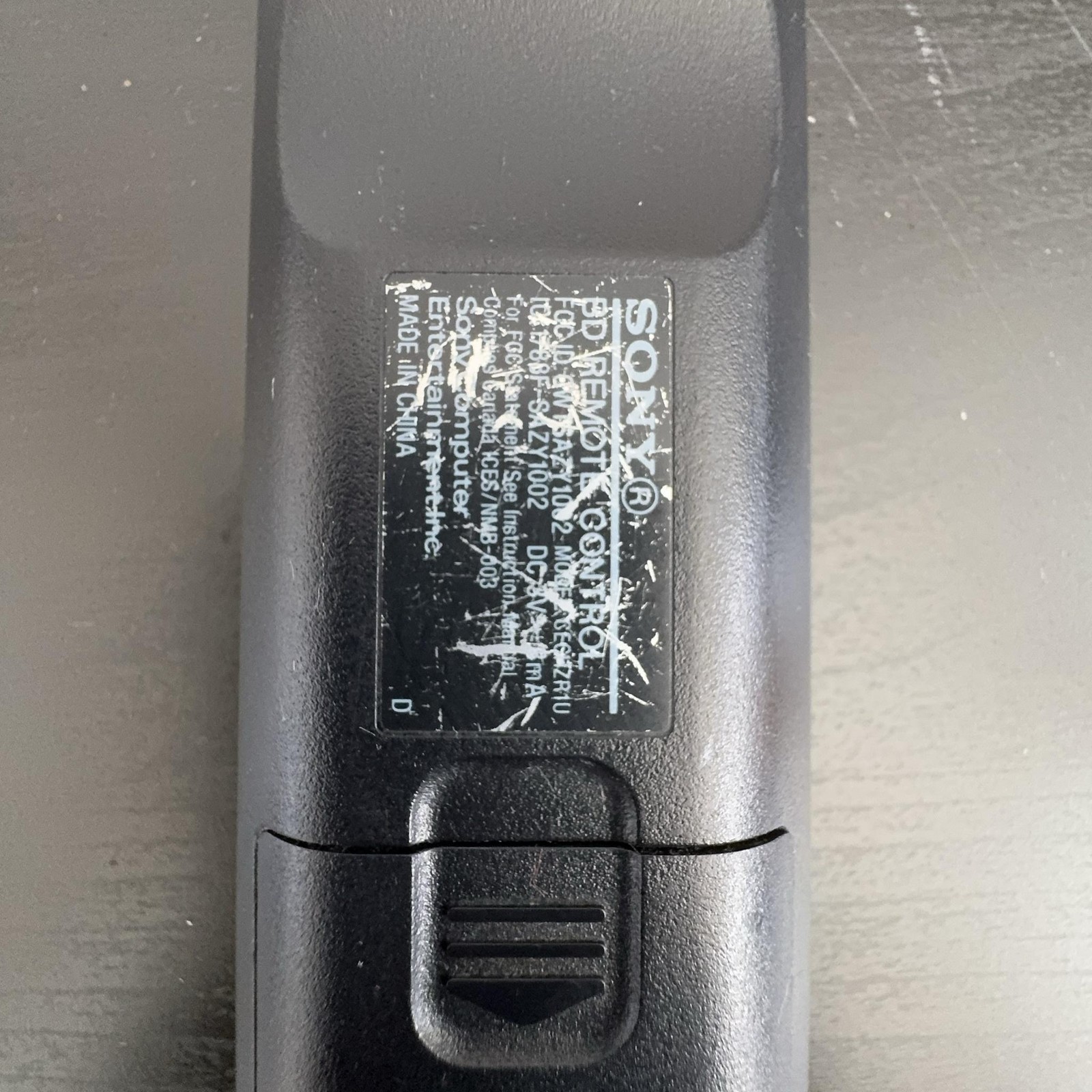 Sony PlayStation 3 BD Remote Control Black Bluetooth OEM Tested Working