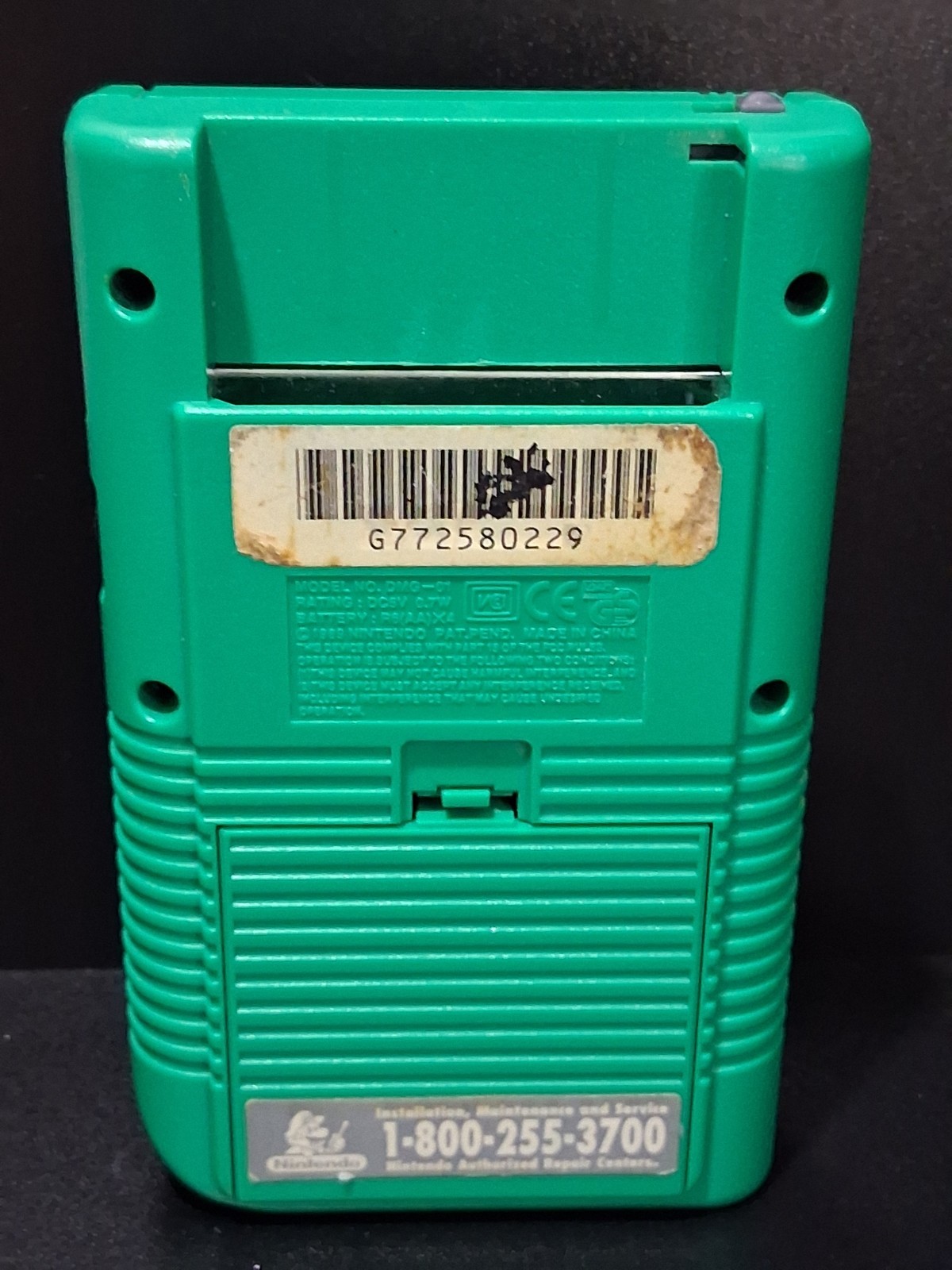 Nintendo GameBoy DMG – 01 Original Console Green Play It Loud Edition Authentic