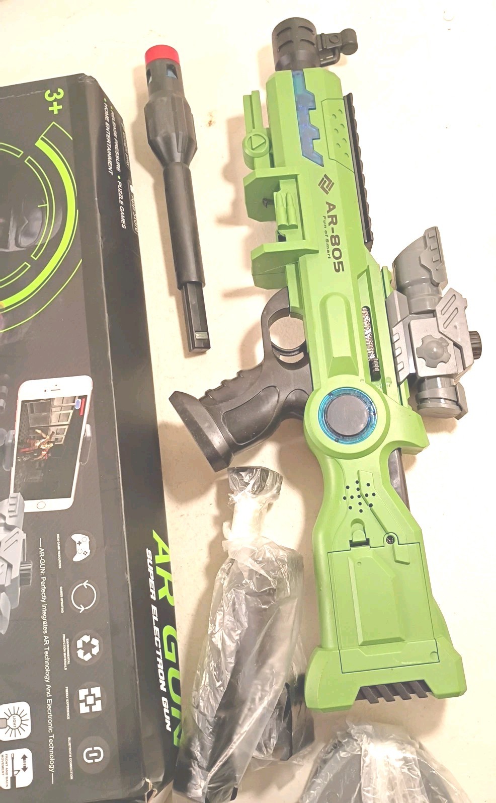 AR GUN Shooting Game AR-805 Controller Smart Phone Holder Green