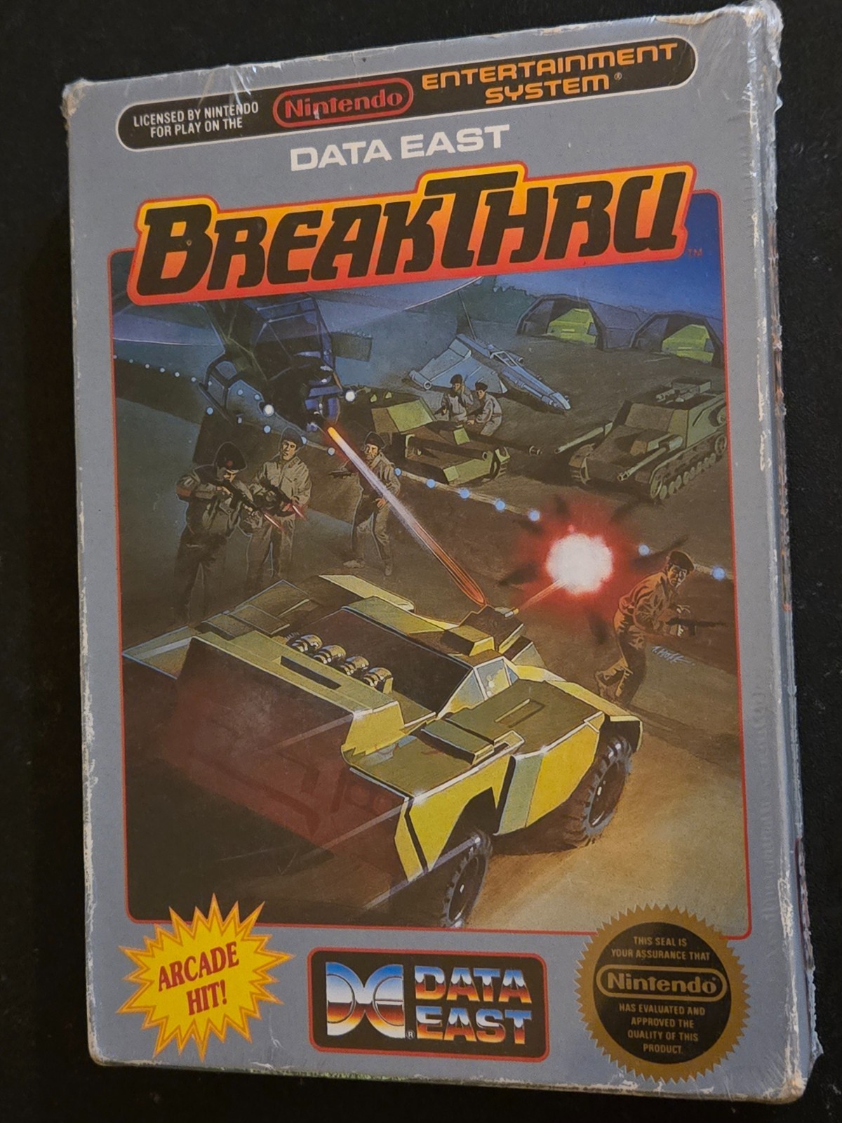 BreakThru Complete in Box CIB (Nintendo, NES 1987)