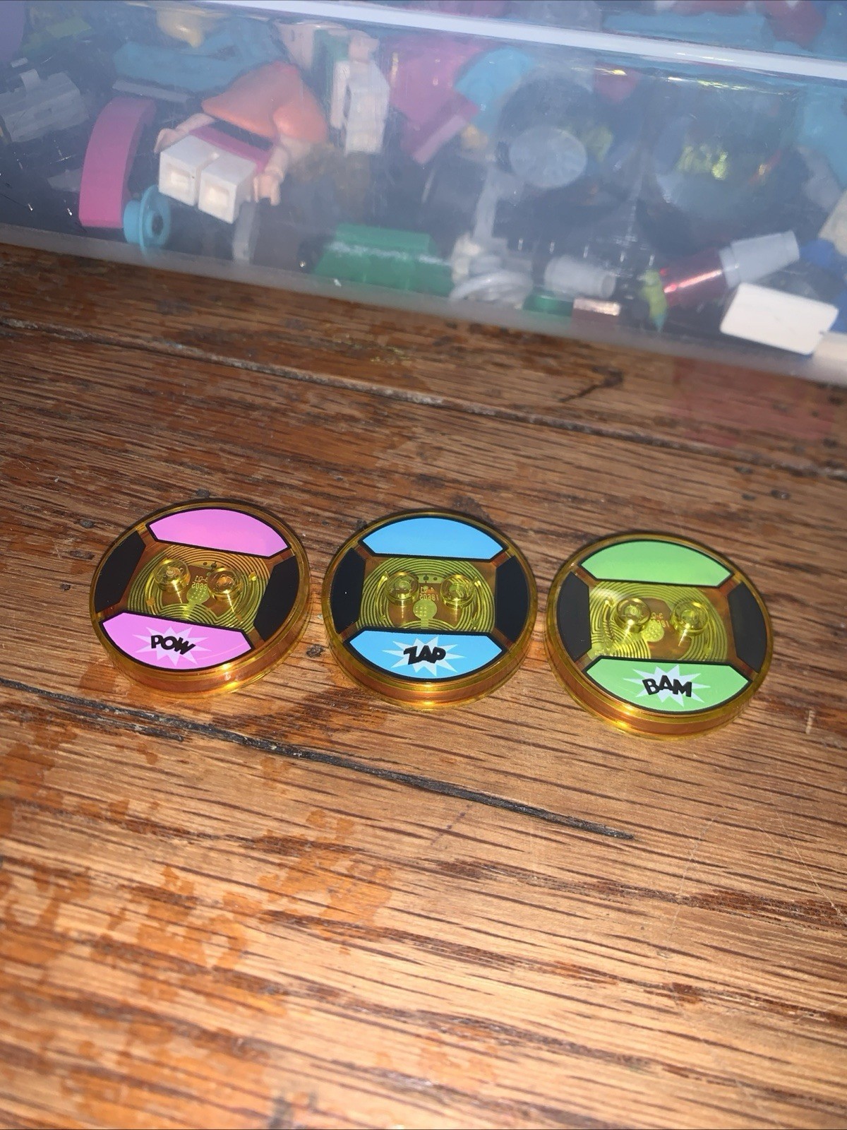 Lego Dimensions Powerpuff Girls Toy Tag Base Disc Lot Blossom Bubbles Buttercup