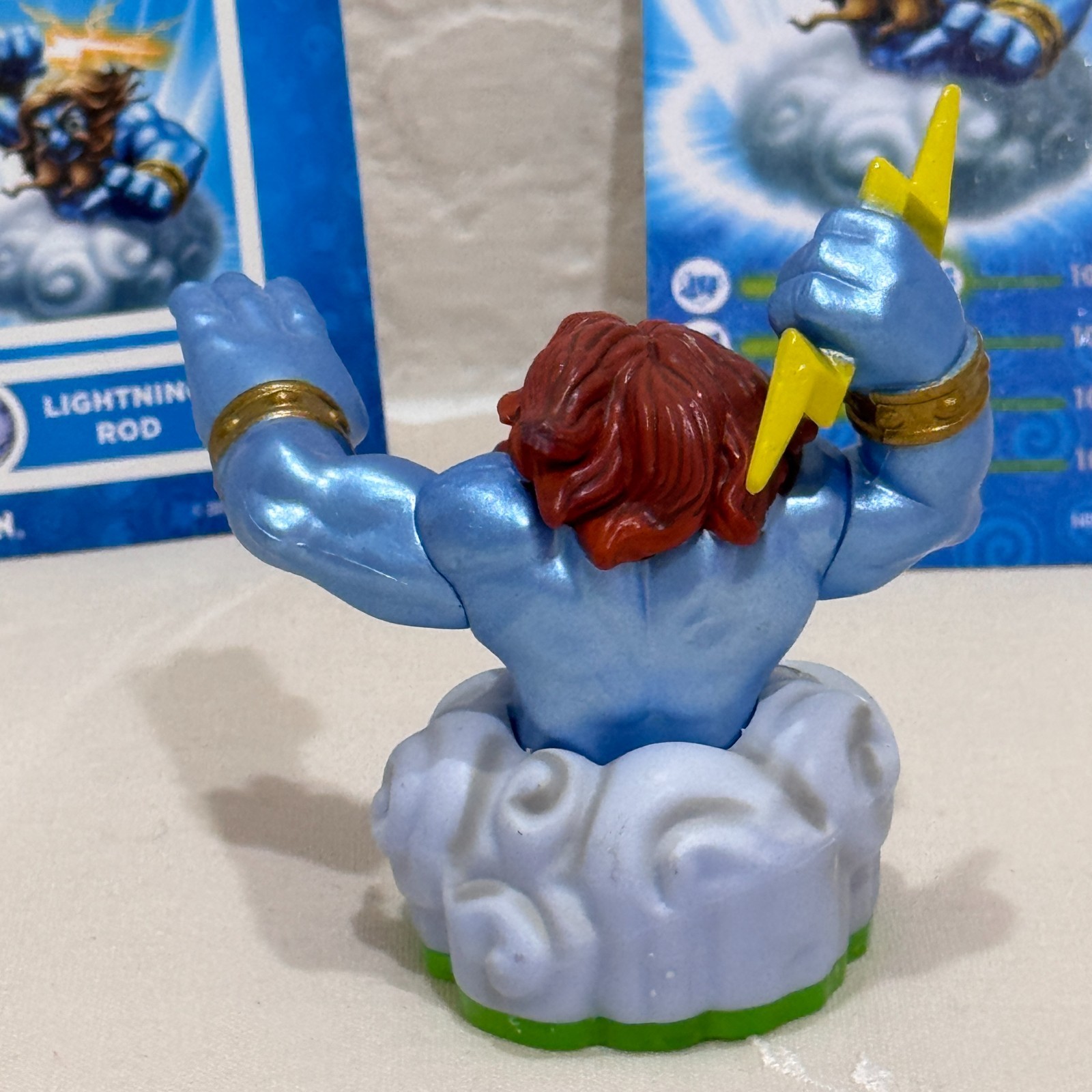 Skylanders Spyro’s Adventure Lightning Rod Figure With Cards Air Element