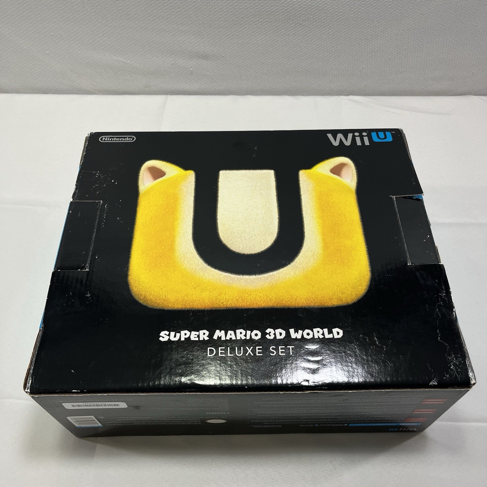Nintendo Wii U 32 GB Super Mario 3D World Deluxe Set – Black CIB W/ Games WORKS