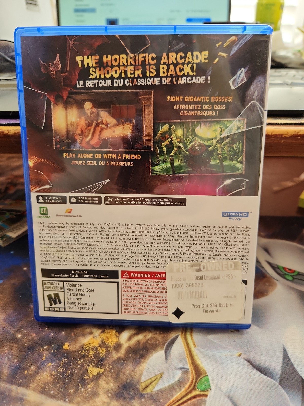 The House of the Dead – PlayStation 5. PS5. Horror.