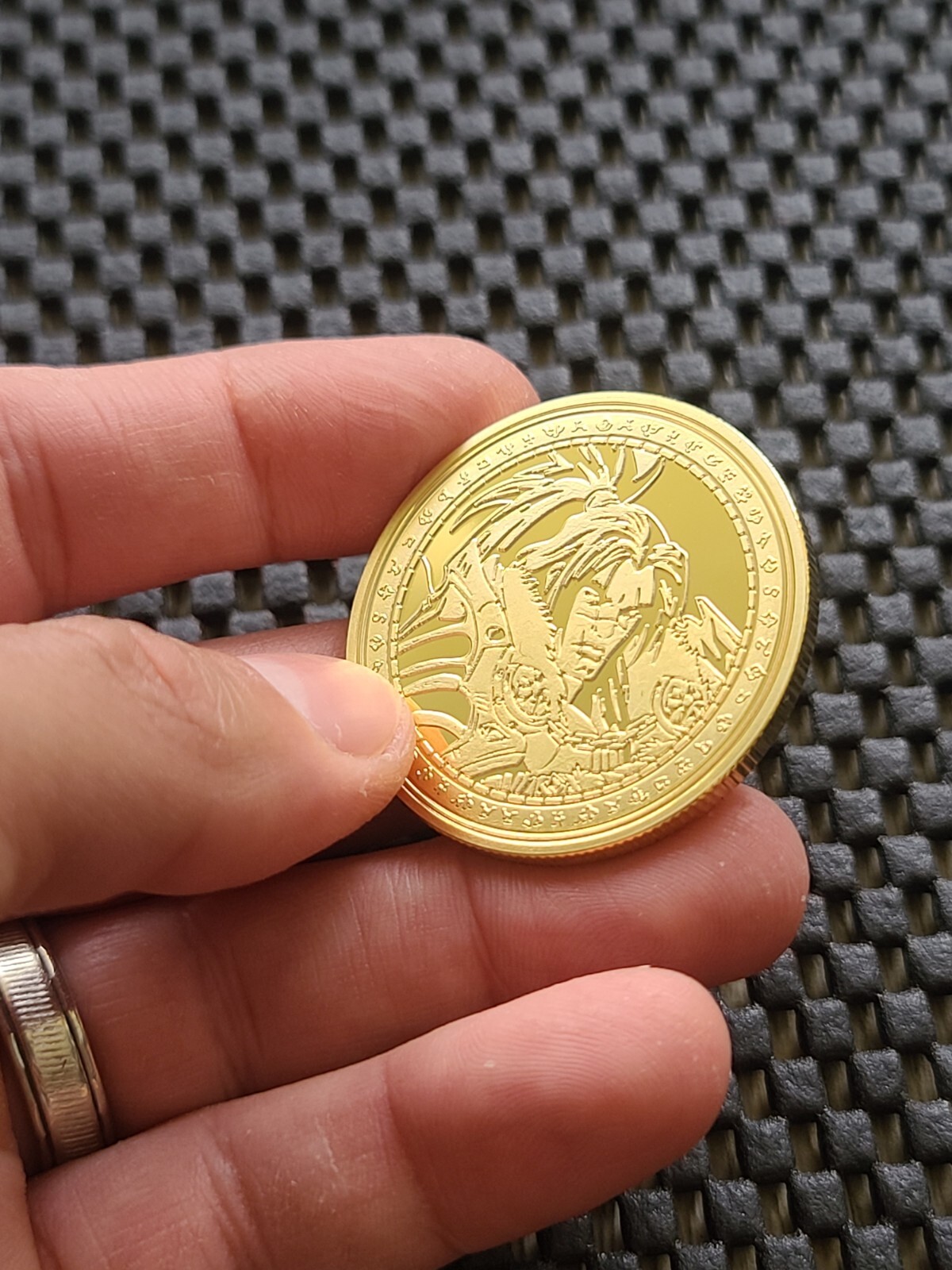 World Of Warcraft X CITIZEN Coin Medal Promo Watch Collab Blizzard WOW [VARIAN]