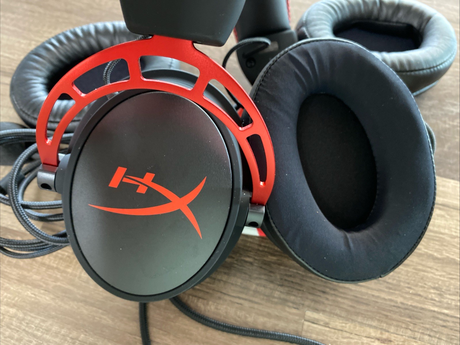 HyperX Cloud Alpha Black-Red Headband Gaming Headset