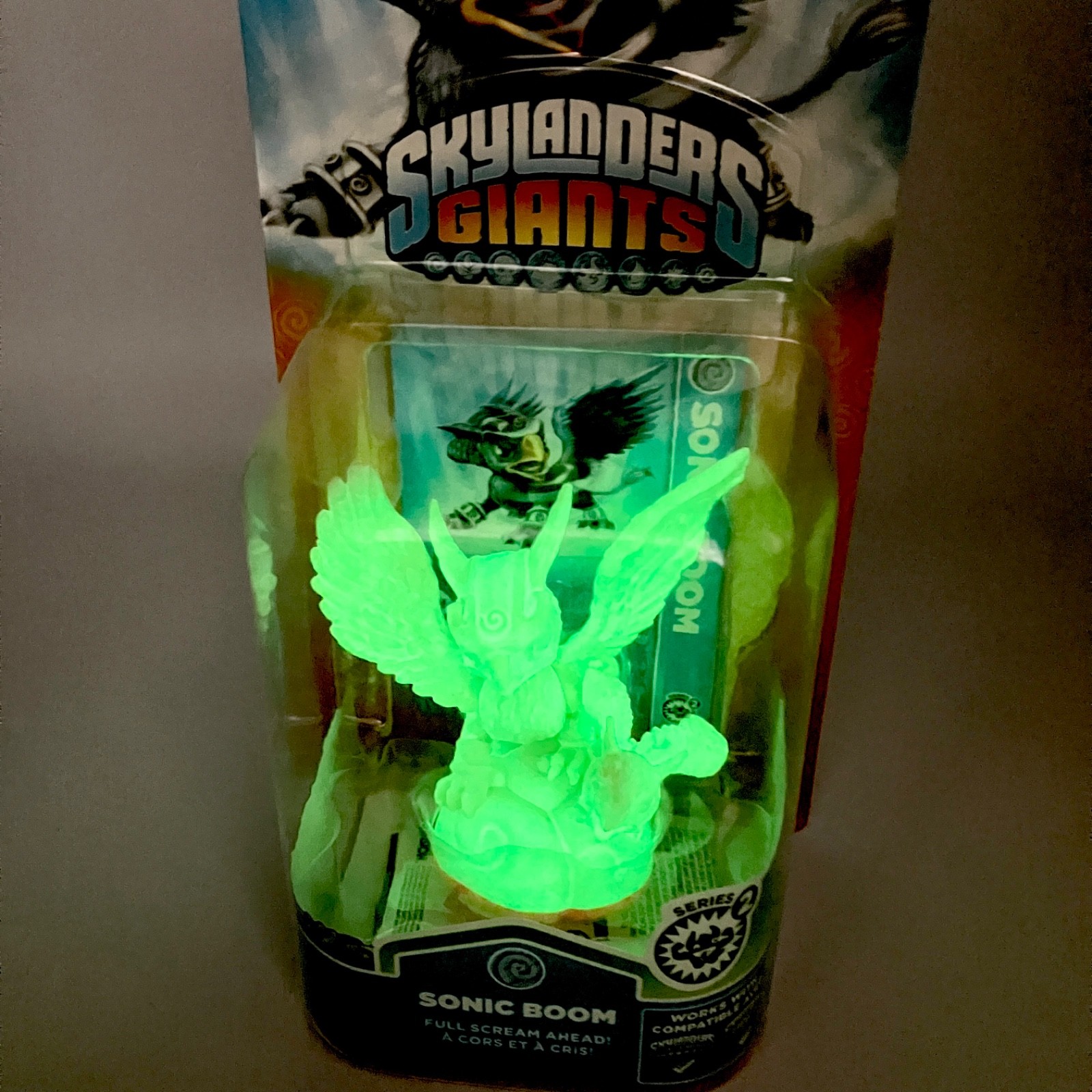 Skylanders Giants Sonic Boom Glow in the dark Figure Walmart Exclusiv NEW SEALED