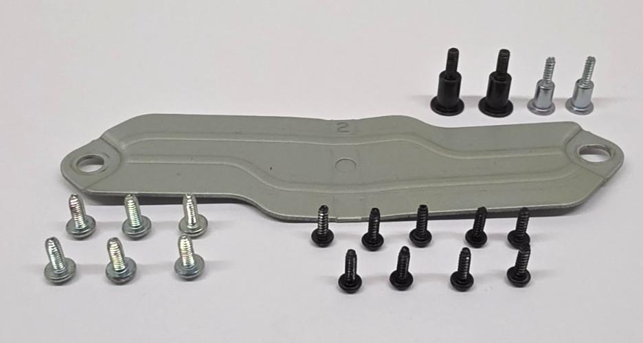 PlayStation 3 PS3 Super Slim CECH-4301C Heatsink Clamp & Internal Screws Set