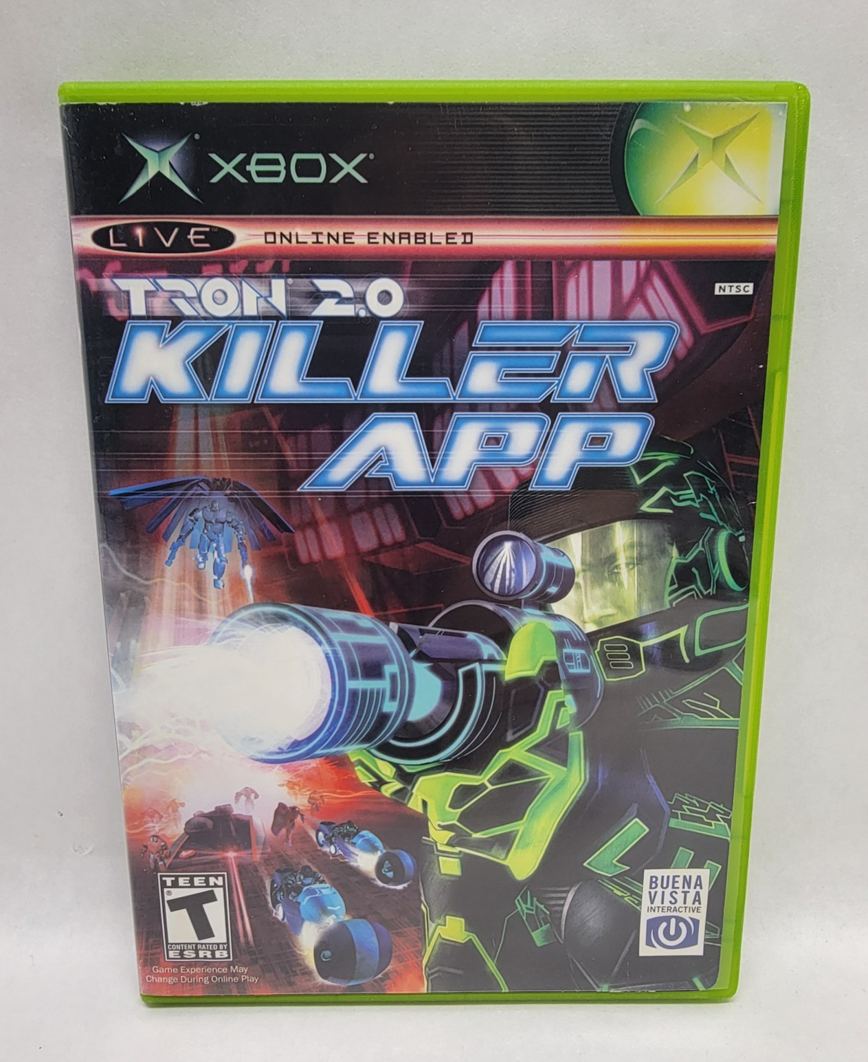 Tron 2.0 Killer App – Xbox – Complete w/ Game, Case, Cover Art & Manual