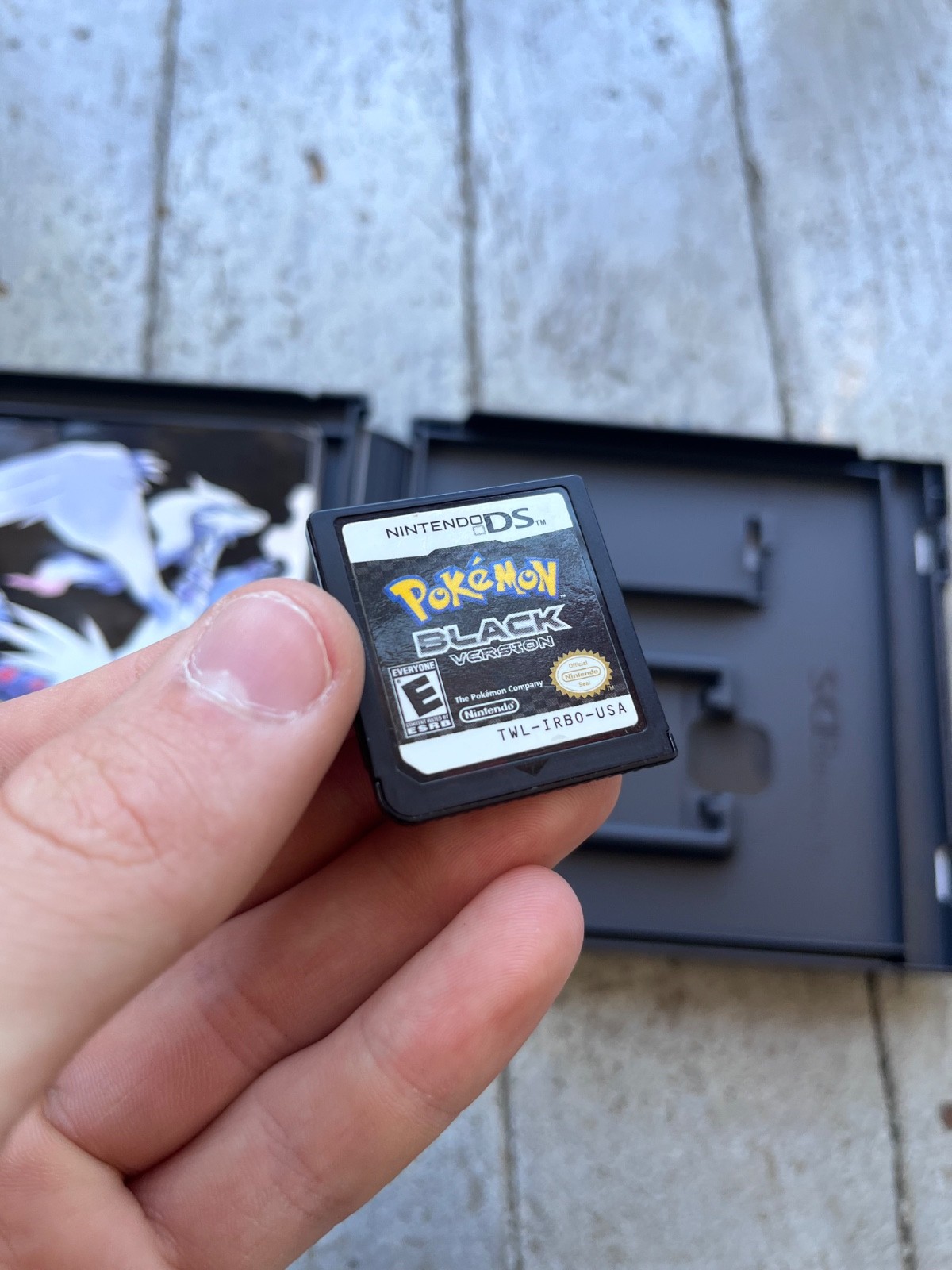 Pokemon Black Nintendo DS Complete in Box CIB Authentic Game Case Manual