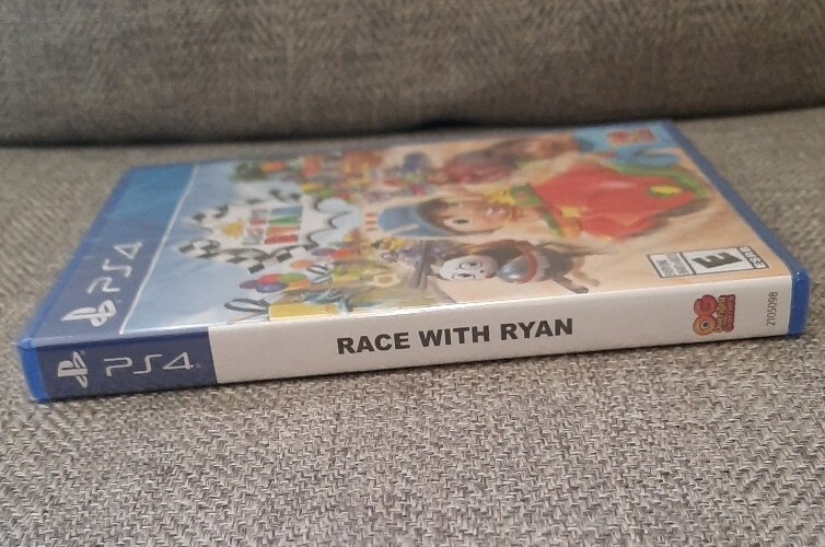 PS4 Race With Ryan Game Sony Playstation 4 Rated E Comic Mischief Brand New