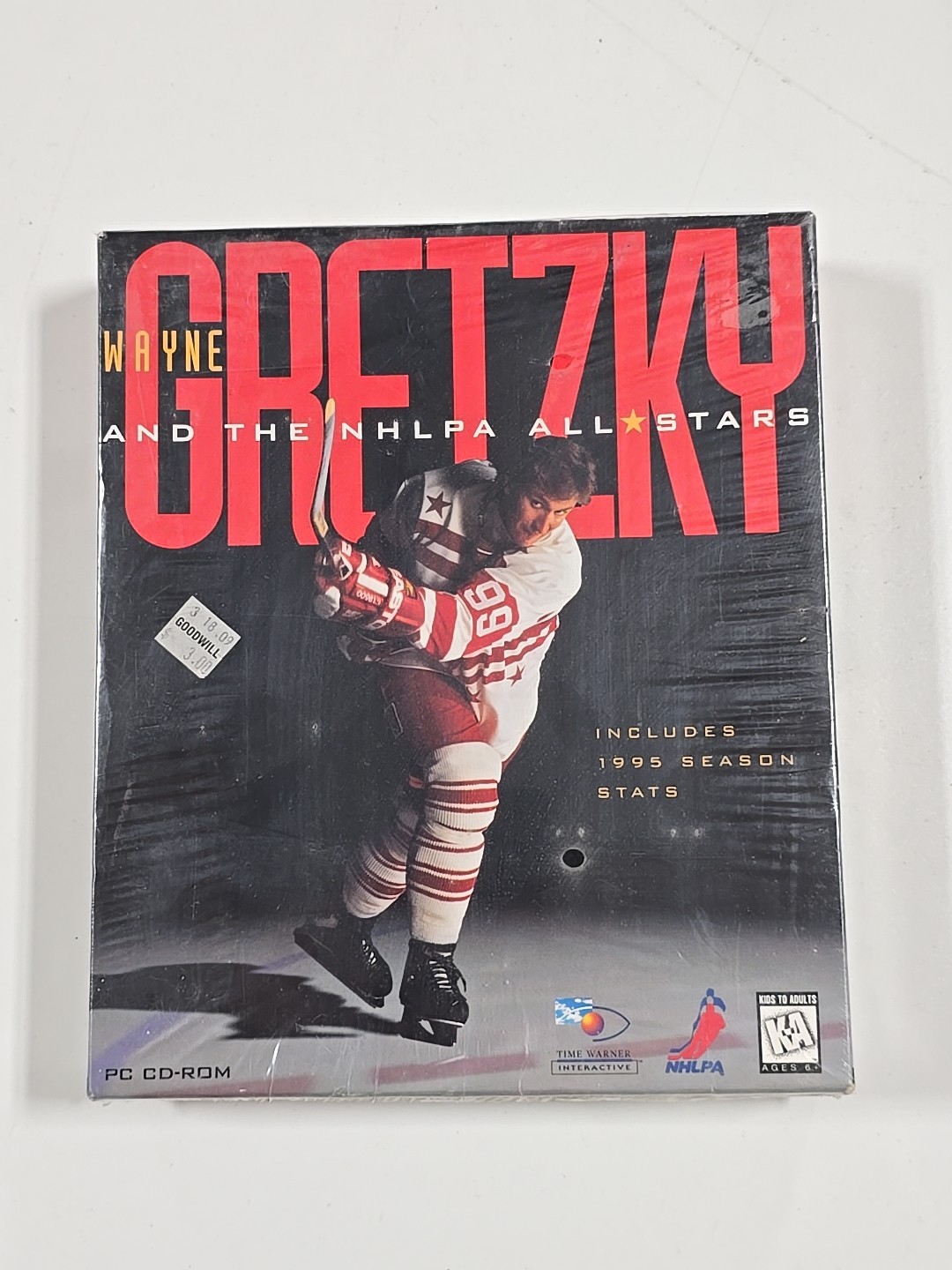 Wayne Gretzky And The NHLPA All Stars PC CD-ROM Sealed Box
