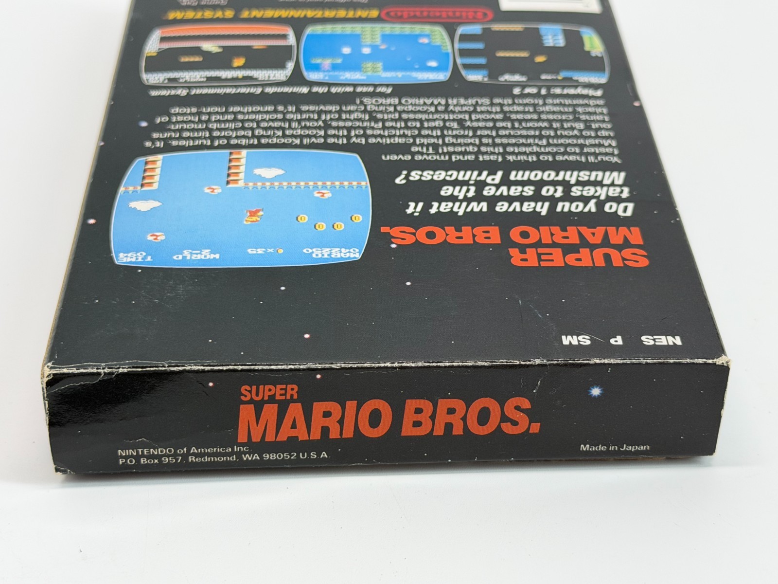 Super Mario Bros. (Nintendo Nes) Complete & Authentic *OVAL SEAL*