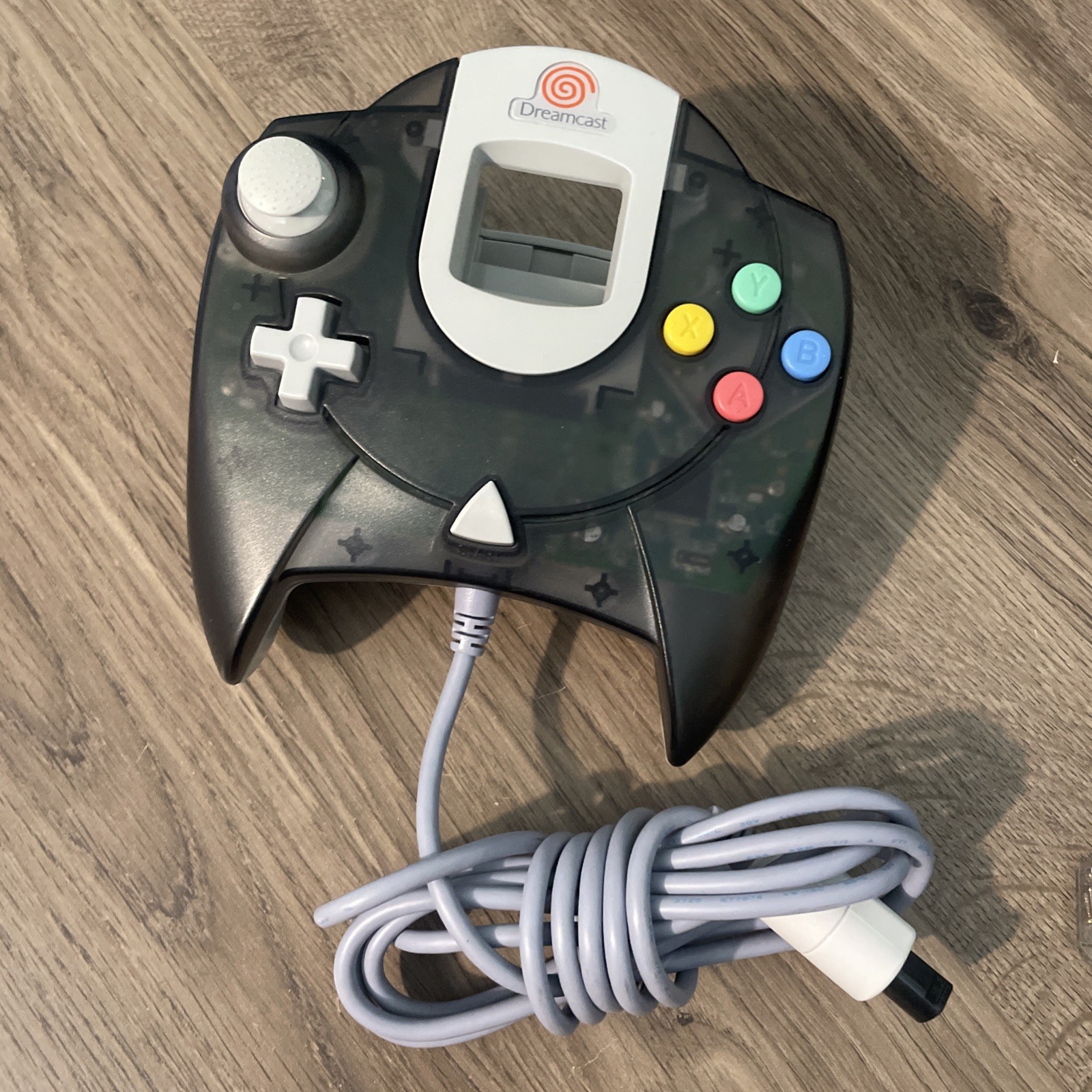 Sega Dreamcast Controller (Black Smoke Translucent Color) OEM Tested