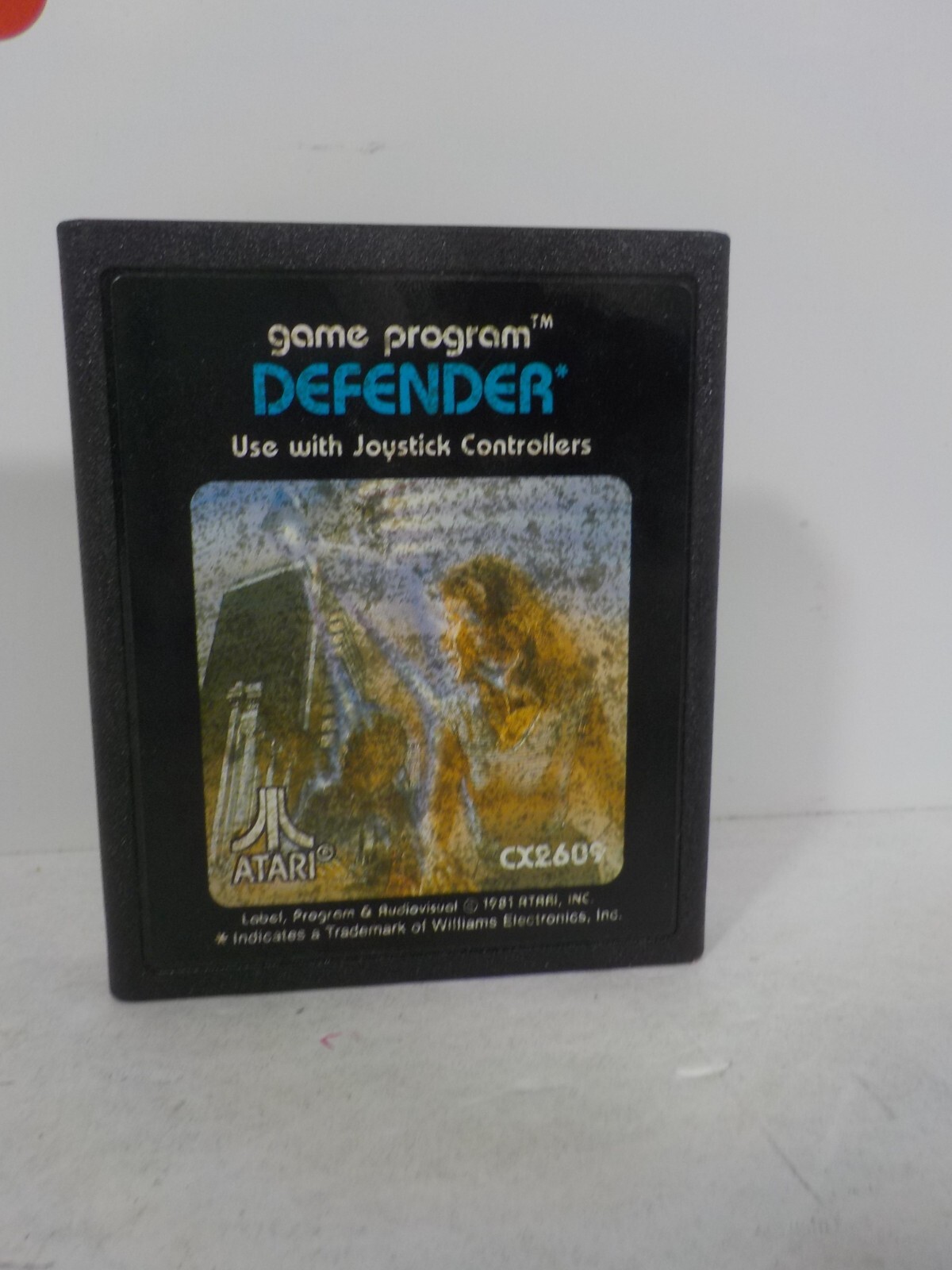 N A129 Atari 2600 Game w/ Manual Lot Asteroids & Defender