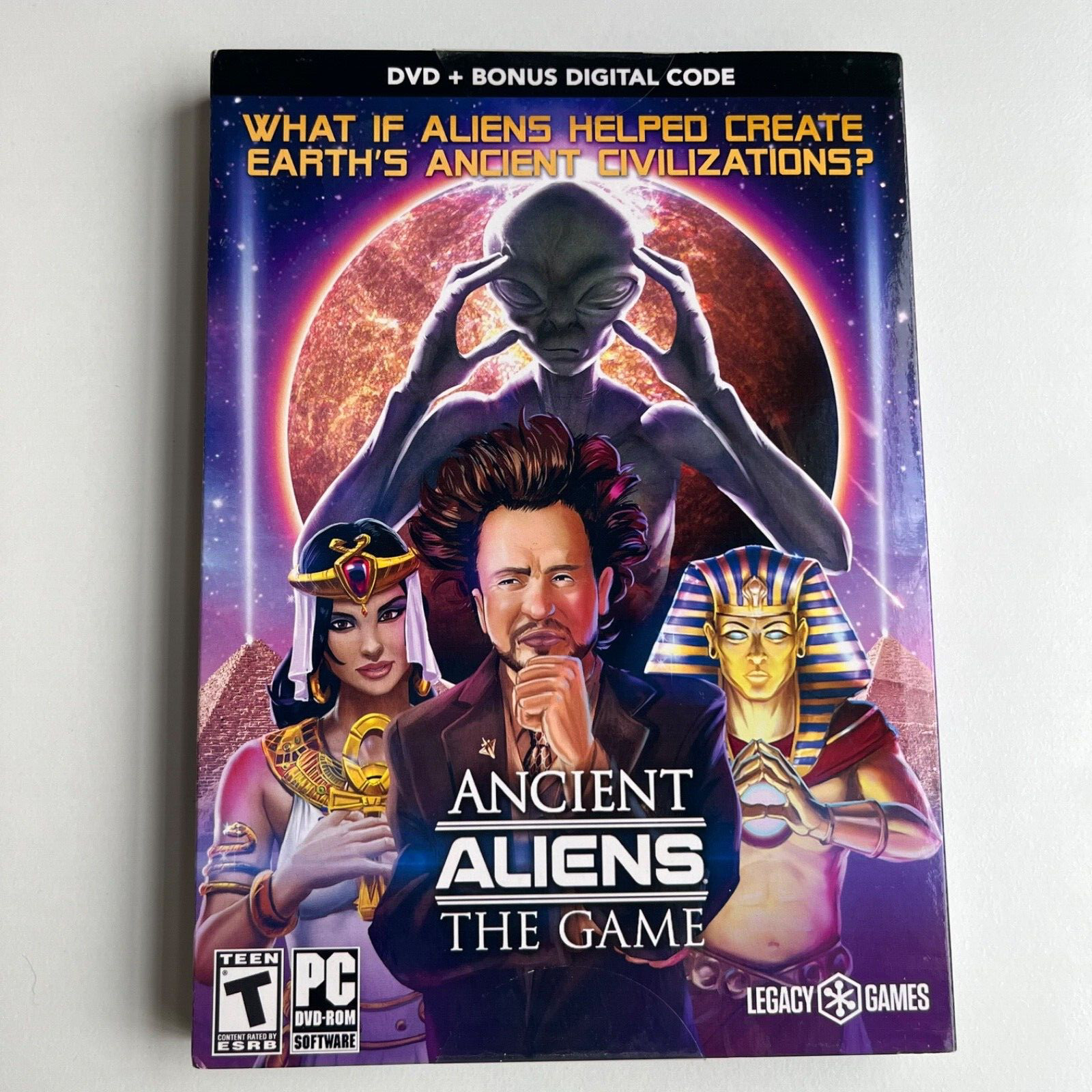 Ancient Aliens: The Game PC DVD-ROM + Bonus Digital Code NEW SEALED