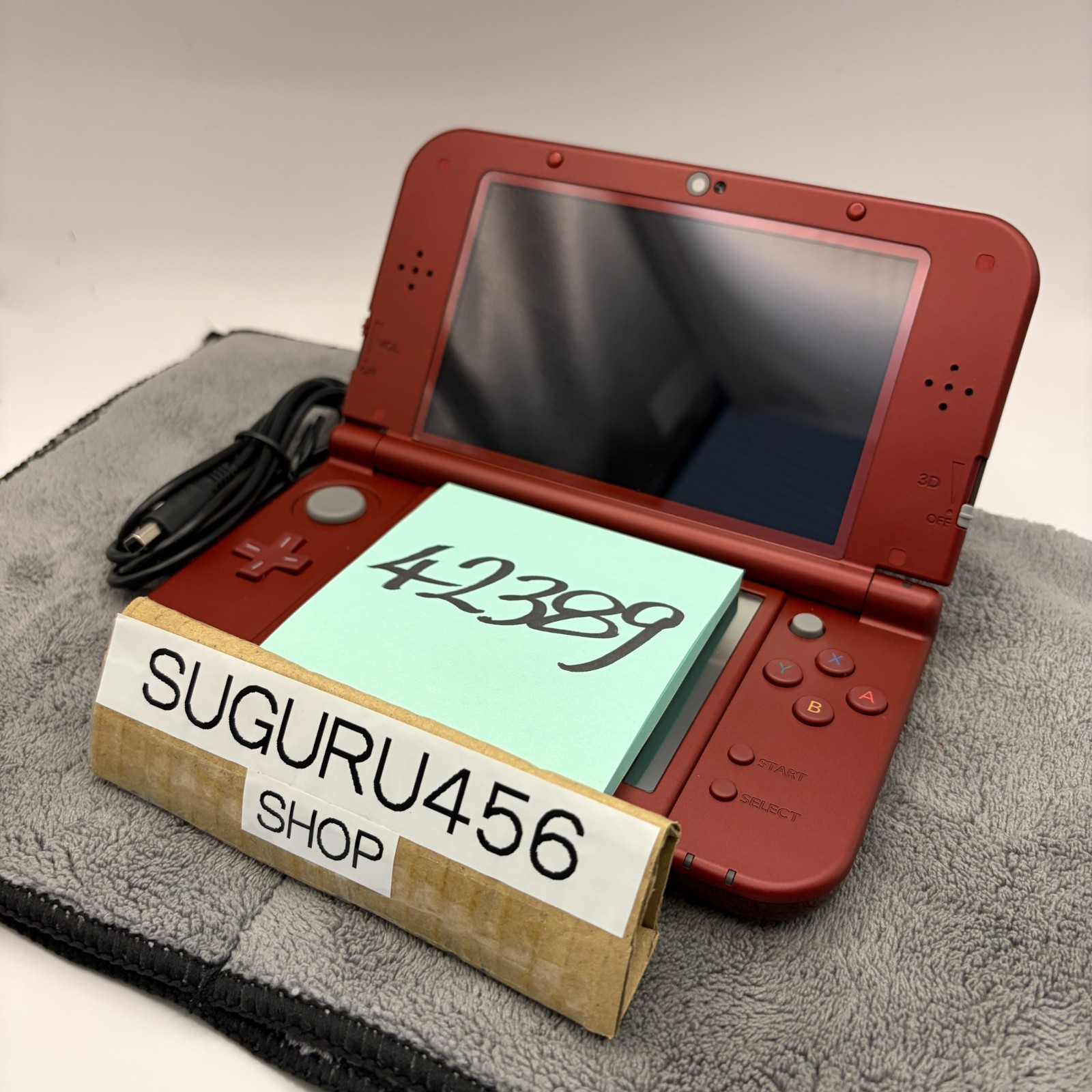 【Near Mint】IPS Nintendo NEW 3DS LL XL Metallic Red Handheld Game Console