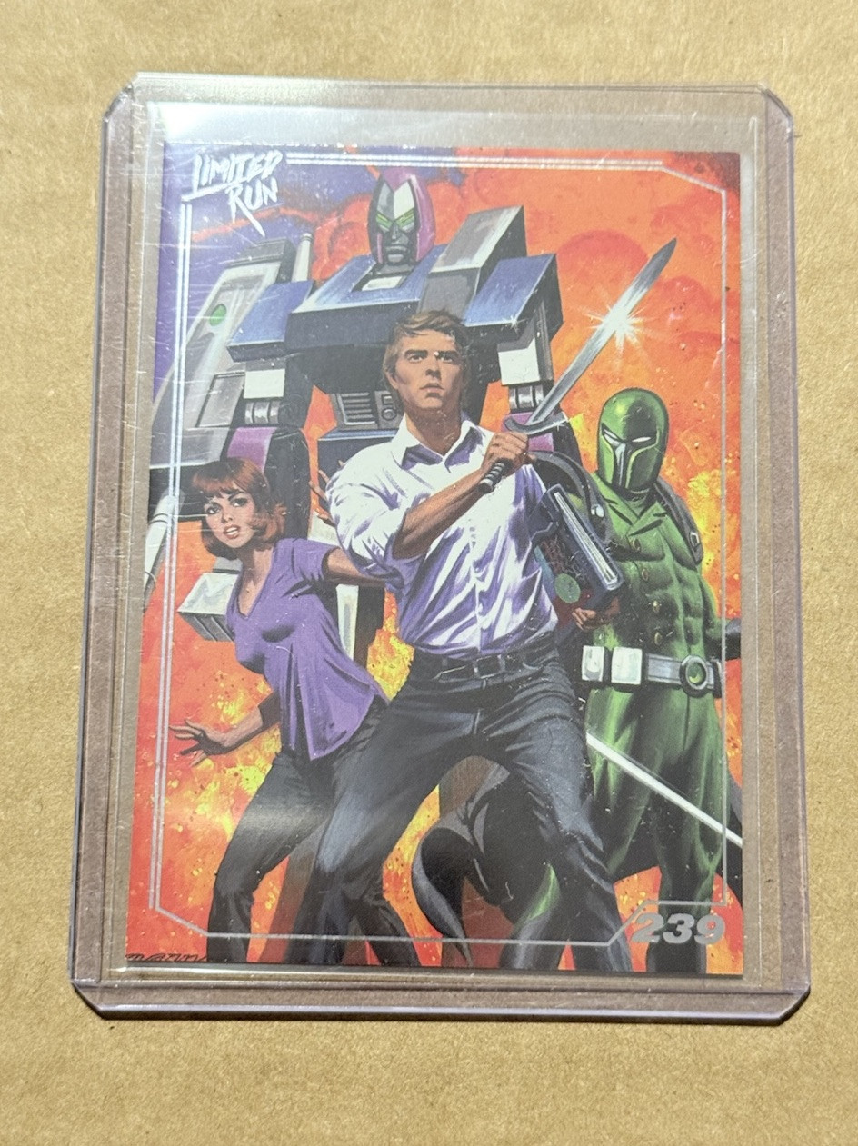 Saturday Morning RPG #239 Silver Foil Limited Run Games Trading Card NEW RARE