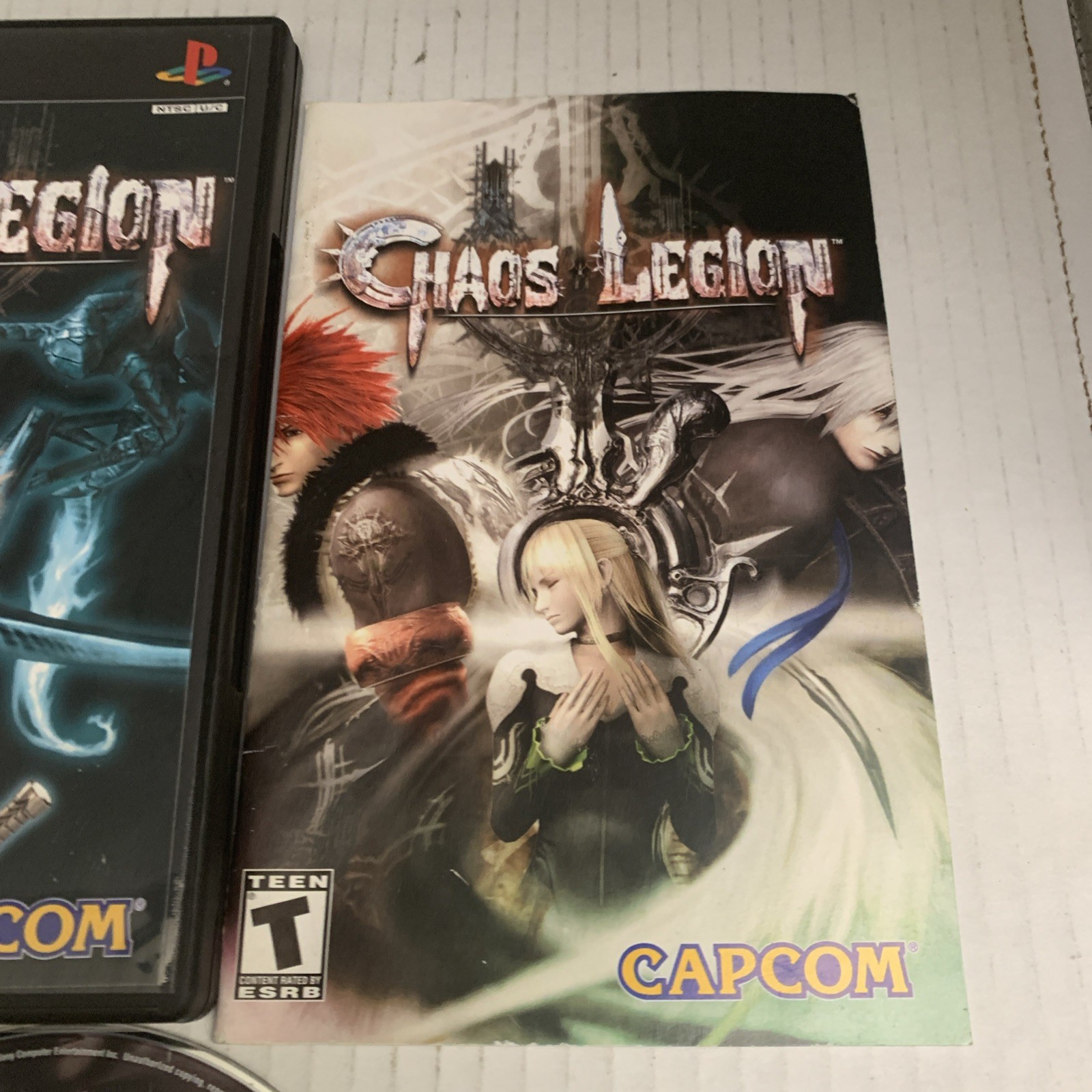 Chaos Legion PS2 (Sony PlayStation 2, 2003) Complete Tested See Pics Moreinstore
