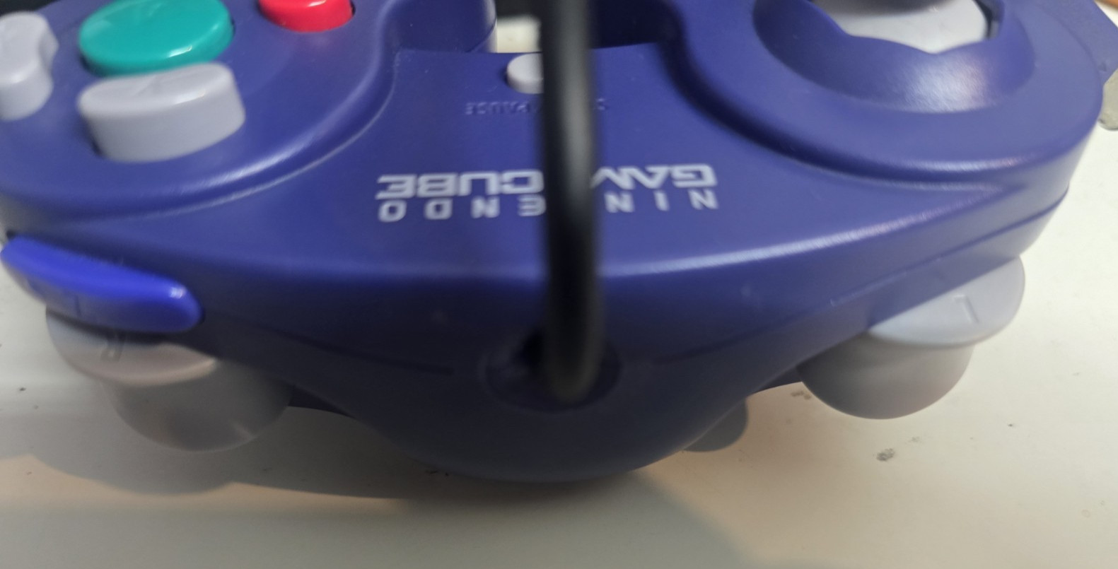 Nintendo Official GameCube Controller Blue Indigo NGC DOL-003 US SELLER