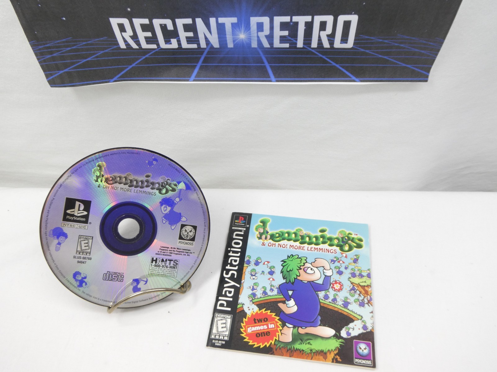 Lemmings & Oh No More Lemmings (Sony PlayStation 1, 1998)