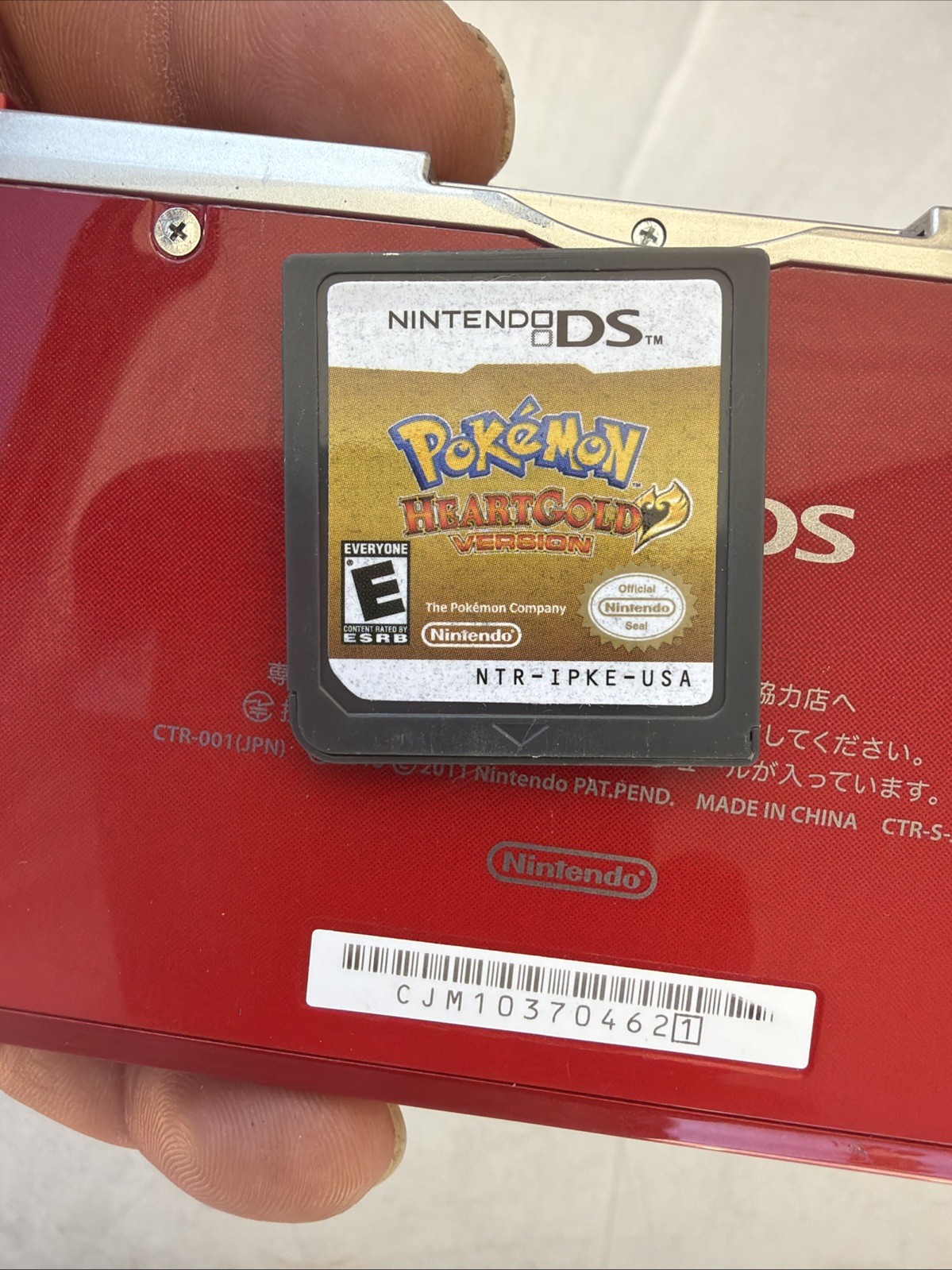 Nintendo 3DS Handheld System Flame Red Tested 🔥