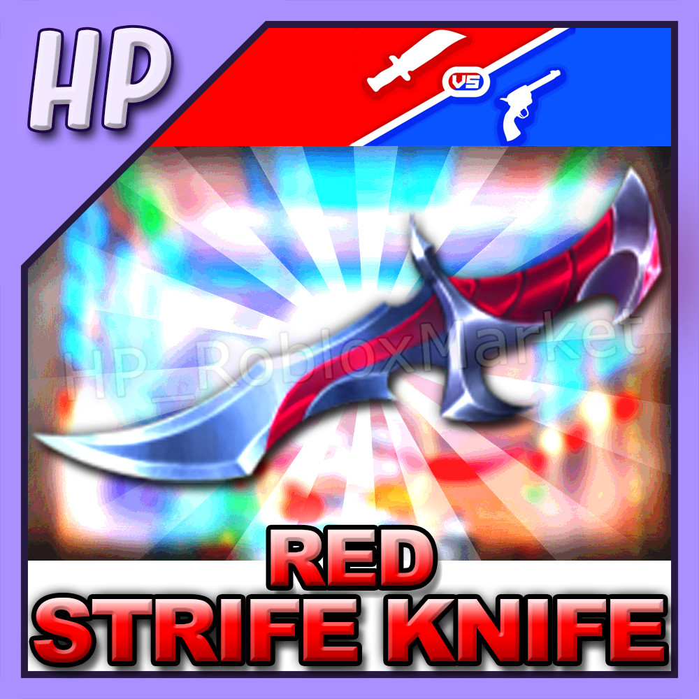 RED Strife Knife | MVSD – Murderers vs Sheriffs Duels [⚡FASTEST DELIVERY⚡]