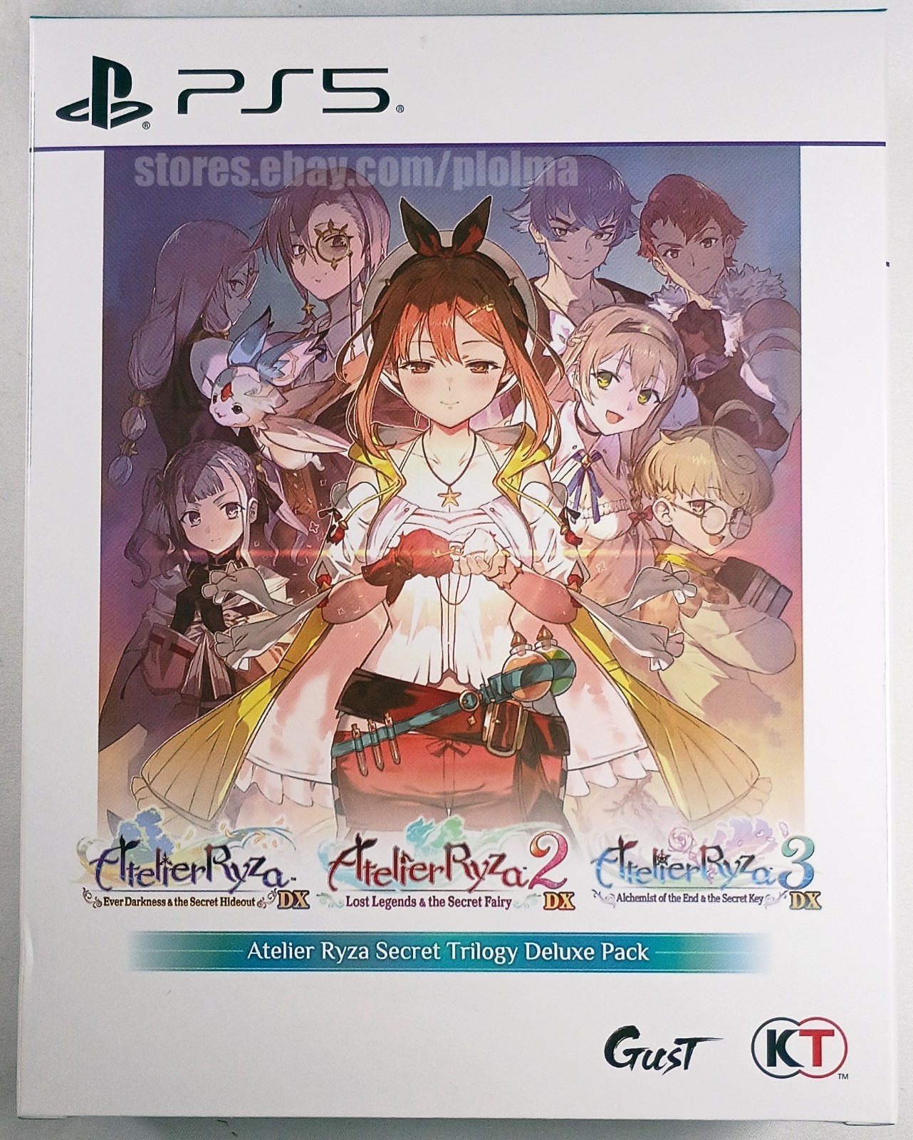 ATELIER RYZA: SECRET TRILOGY DELUXE PACK 1 2 3 DX Unused Asian Release PS5 Game
