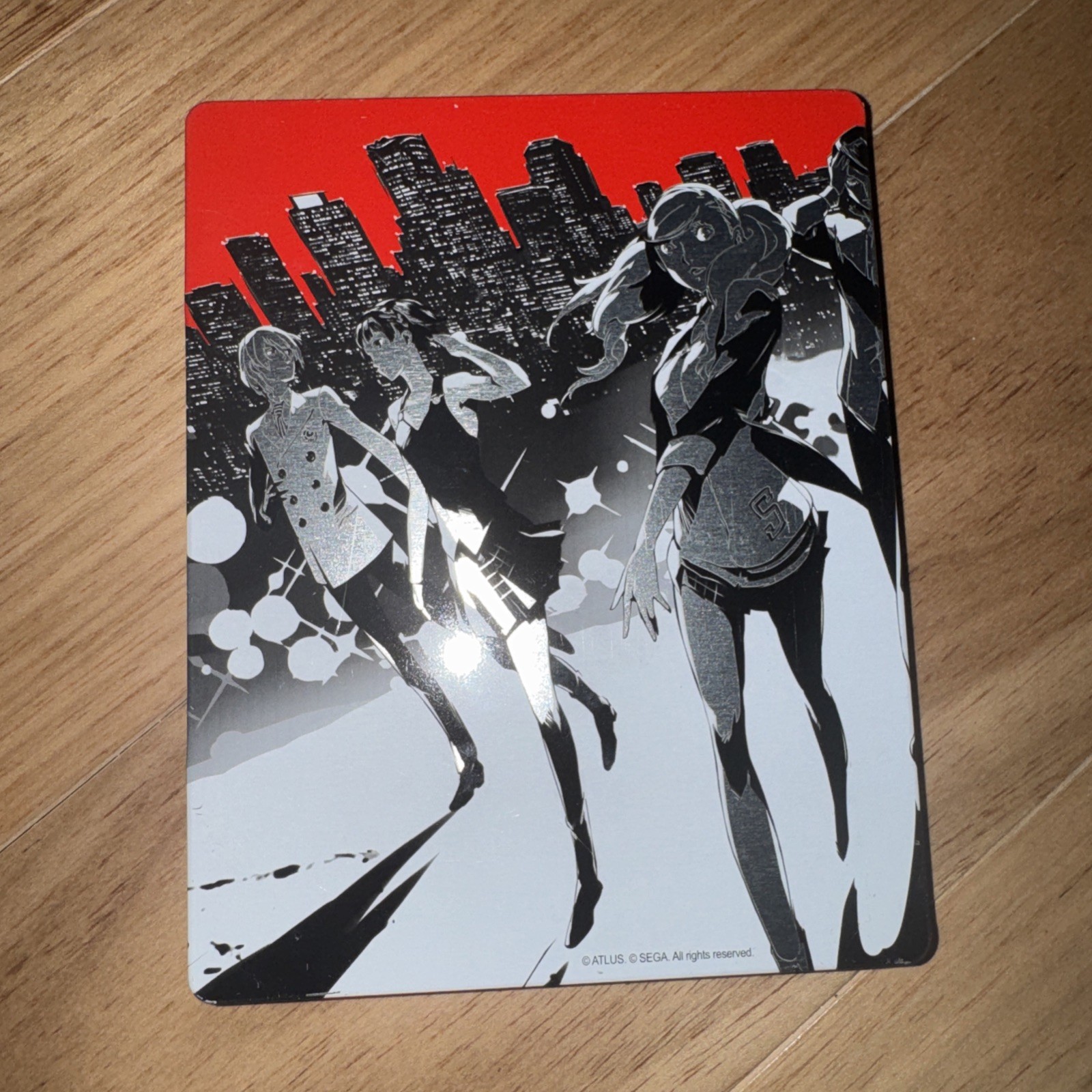 Persona 5 Steelbook Edition PlayStation 4 Case Only No Disc
