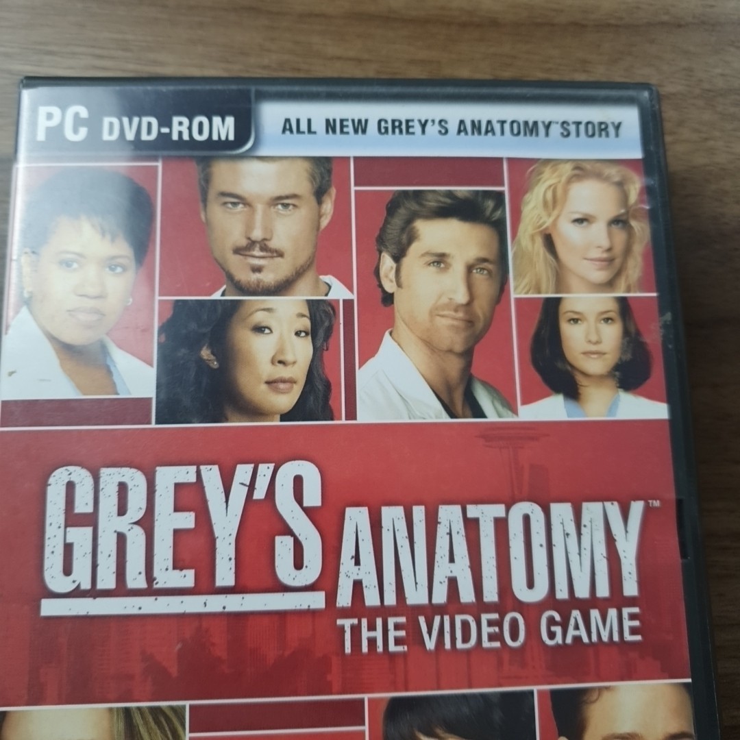 Grey’s Anatomy Pc Game TV Show PC GAME Medical Game *Very Rare*