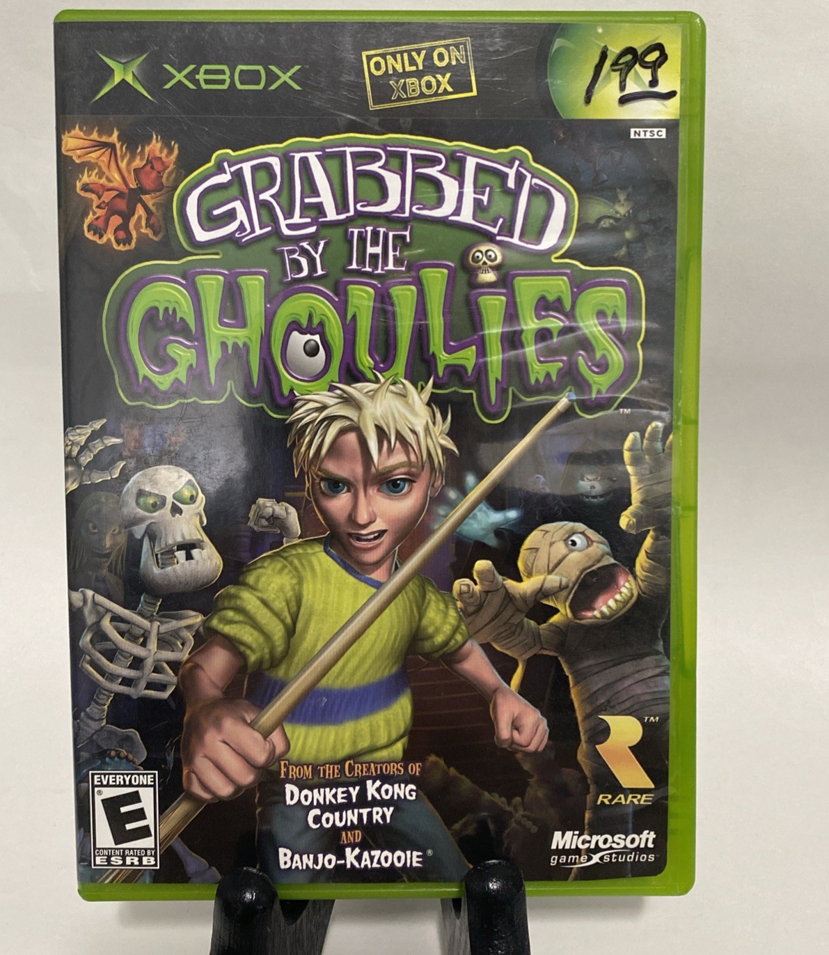 Grabbed by the Ghoulies (Microsoft Xbox, 2003) Complete CIB