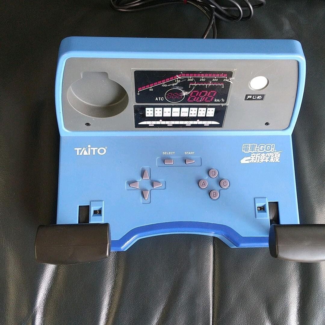 Sony PlayStation 2 PS2 Densha de GO Shinkansen Train Controller Taito Japan Used