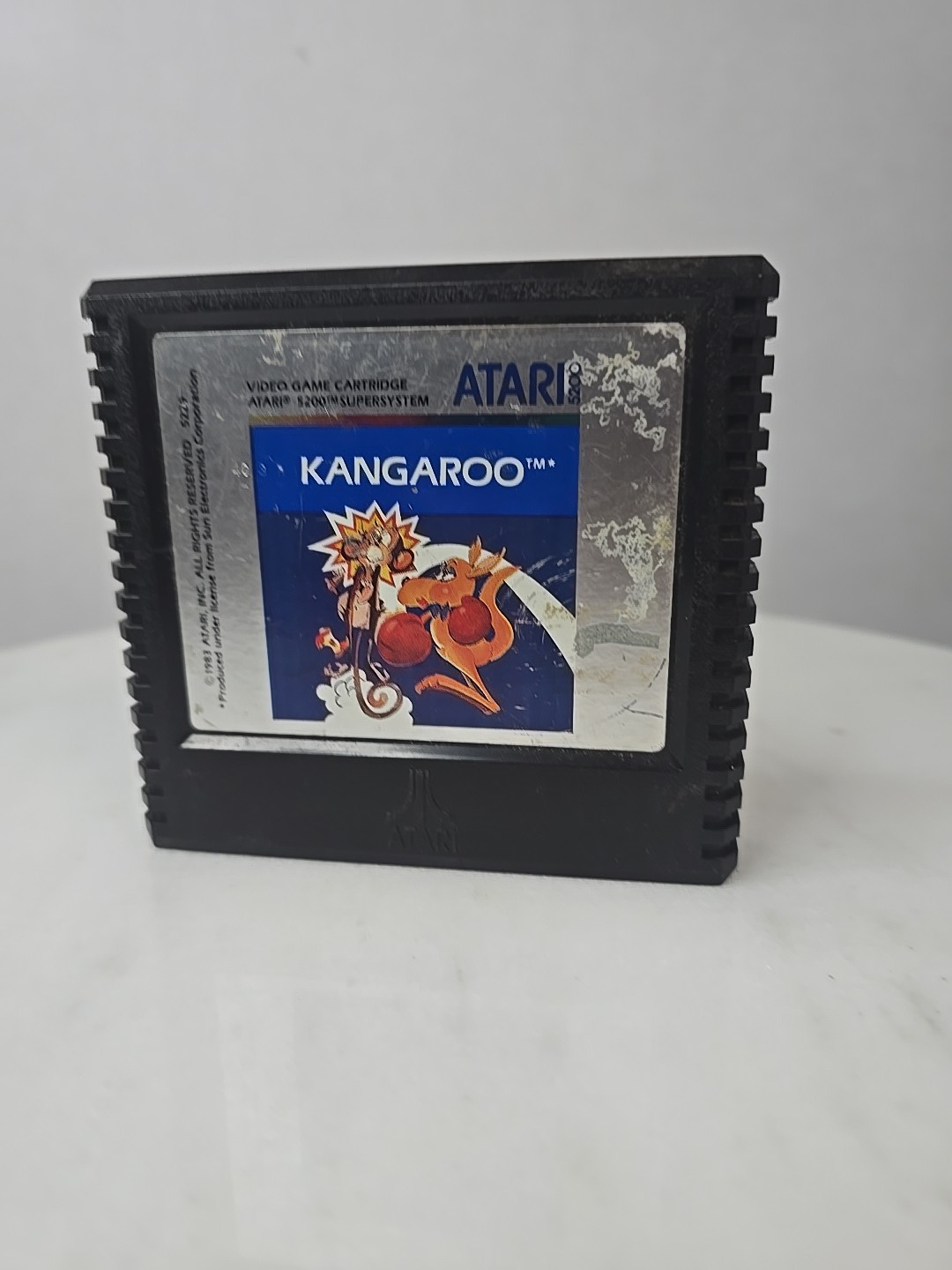 Kangaroo Atari 5200 Classic Retro Cartridge Game Tested & Works