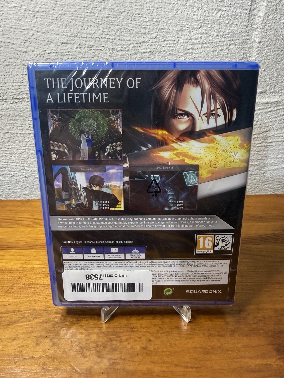 Final Fantasy VIII Remastered (Sony PlayStation 4, 2020) New/Sealed
