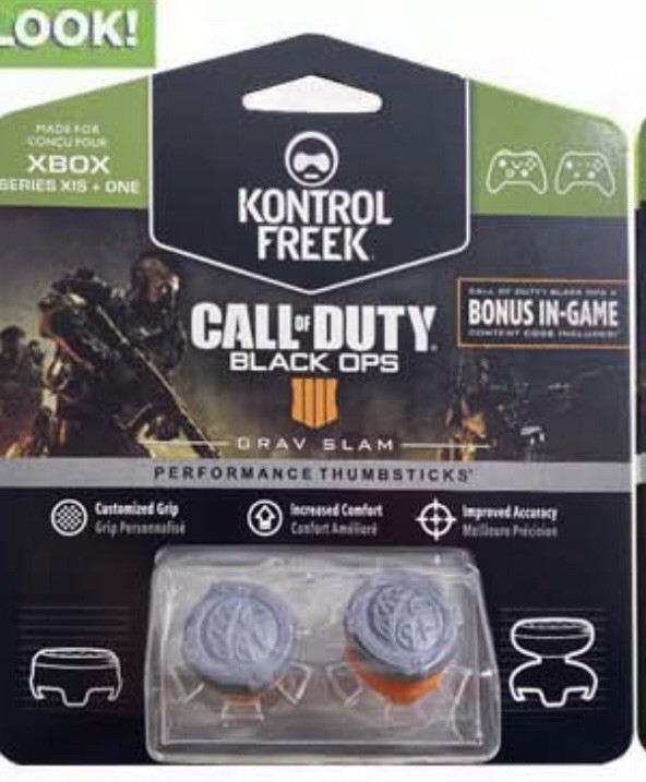 Call of Duty Black Ops Grave Slam Kontrol Freek Performance Thumbsticks XBOX