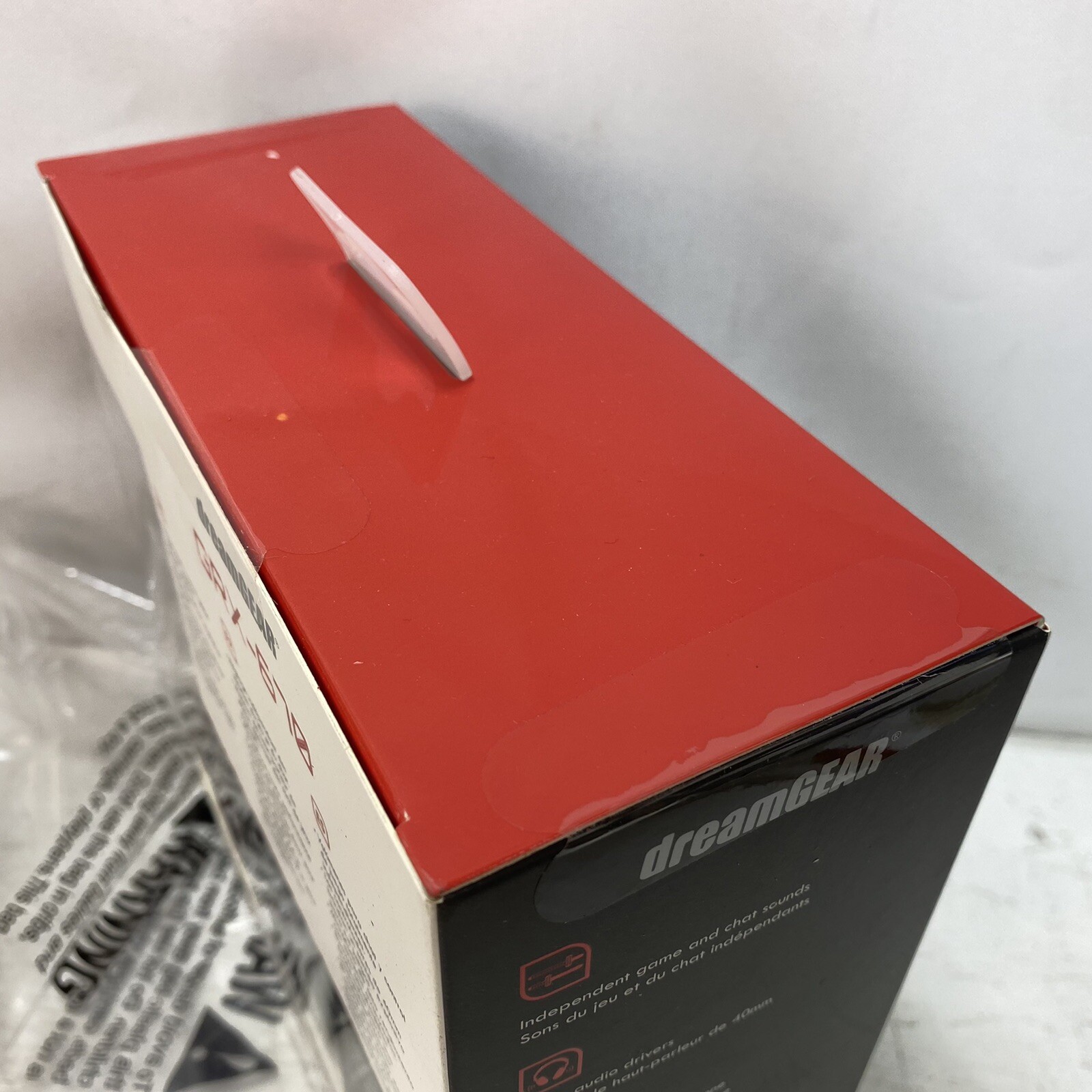 DreamGEAR Universal GRX-670 Gaming Headset NEW Sealed Red Black Amplified Wired