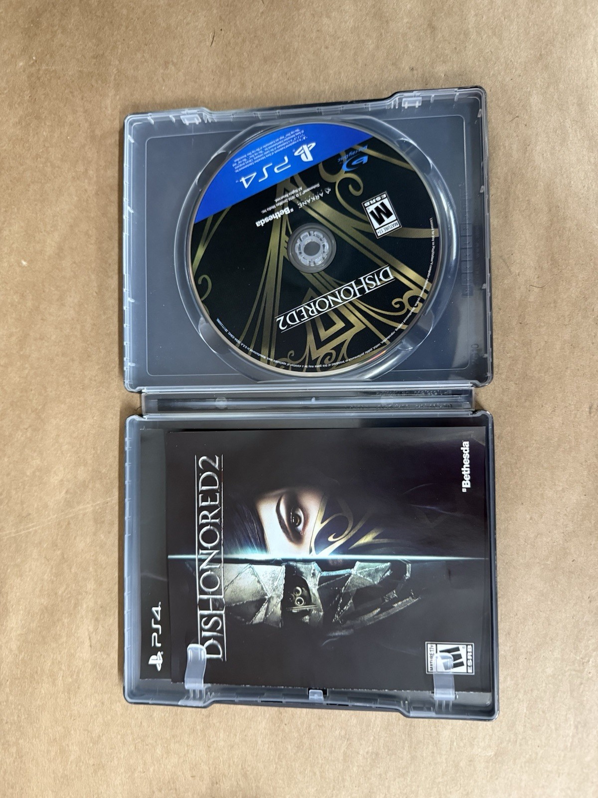 Dishonored 2 Limited Edition Royal Protector Steelbook PlayStation 4