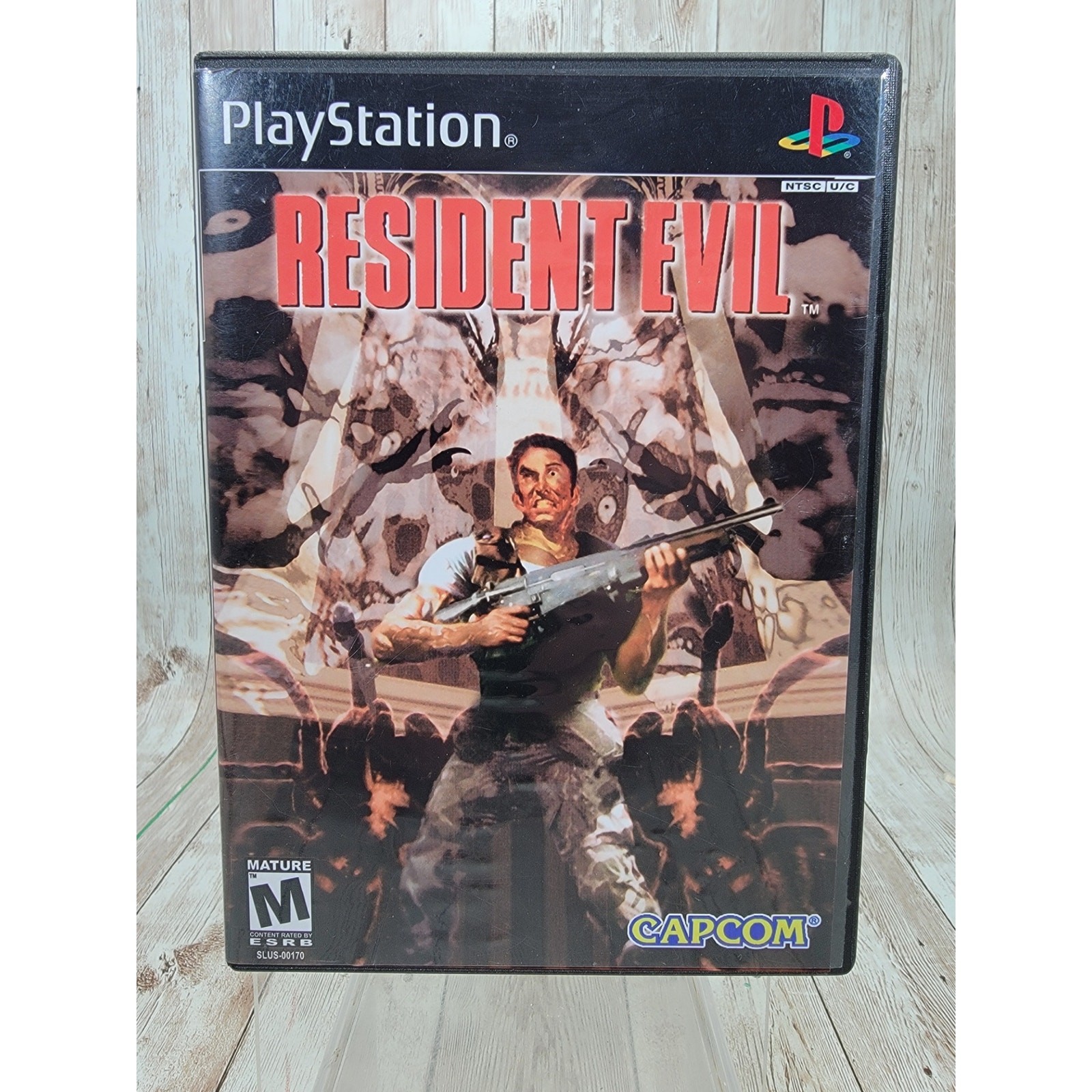 Capcom Resident Evil Sony PlayStation 1996 NTSC-U/C M Mature Game