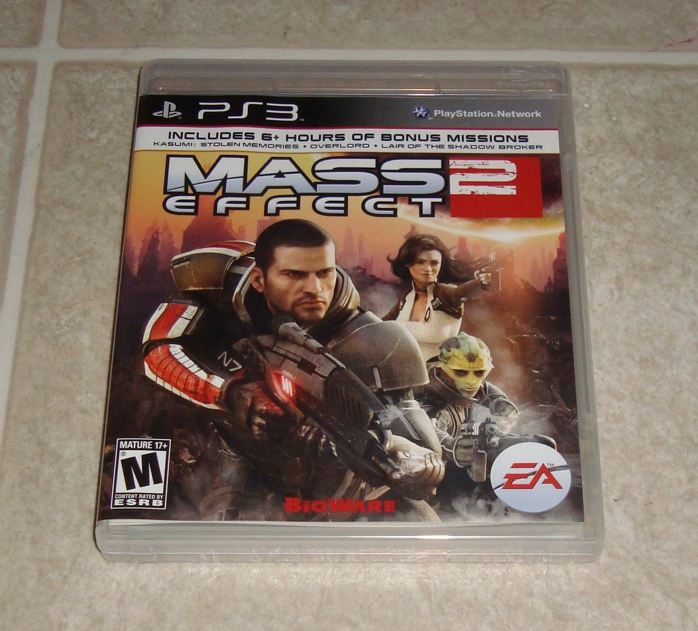 Mass Effect 2 Playstation 3 PS3 Includes 6+ Hours of Bonus Missions Complete