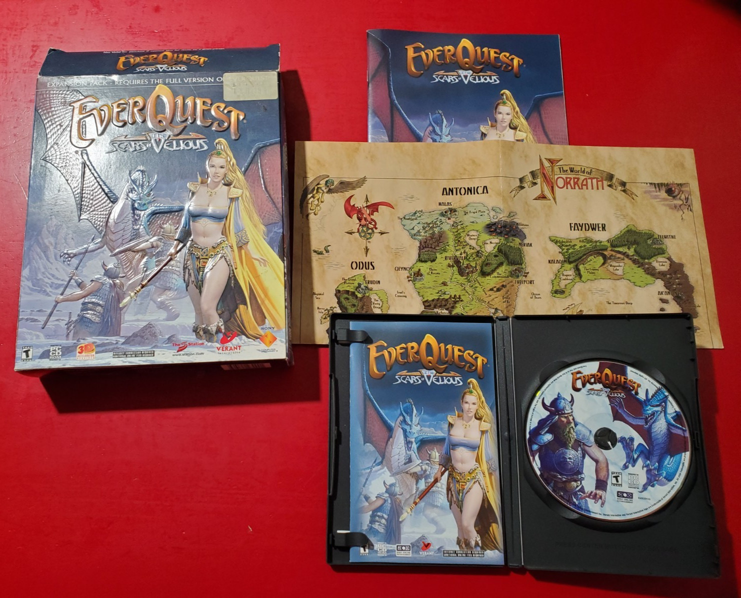 Rare Unique Lot of 14 EverQuest PC-CD Rom Video Games and Expansions