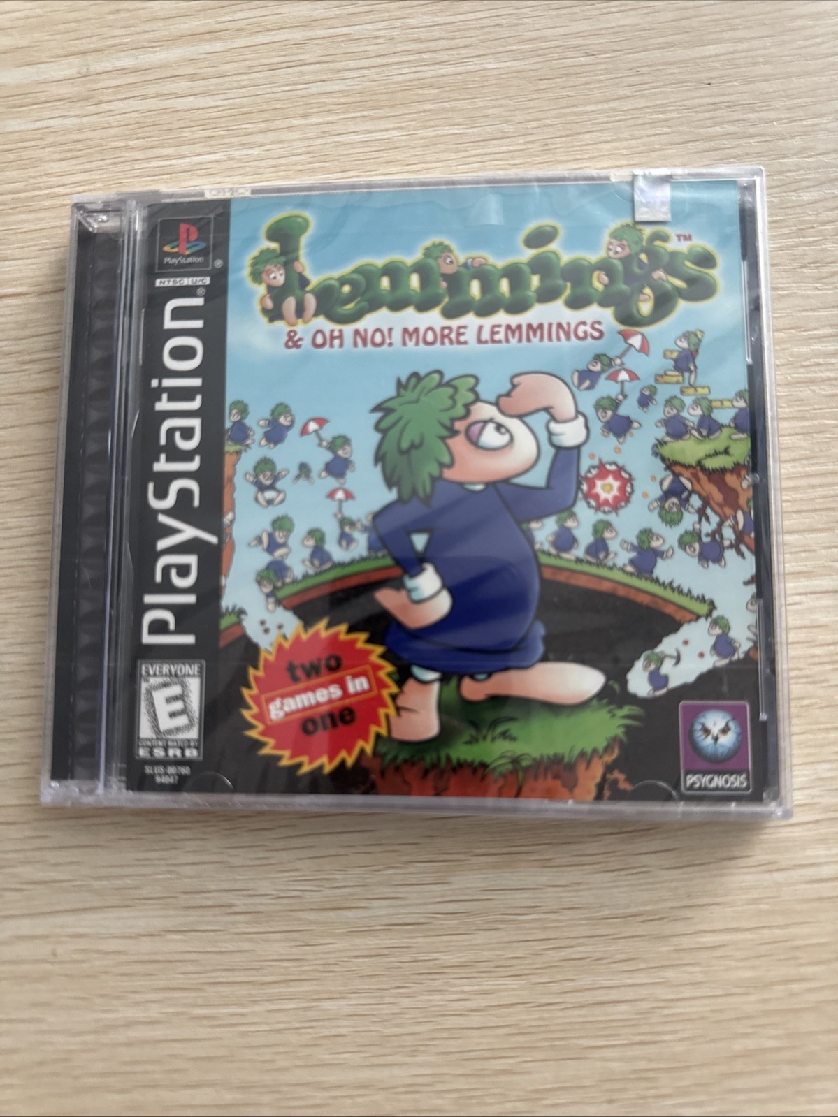 SEALED Lemmings & Oh No More Lemmings (Sony PlayStation 1, 1998)