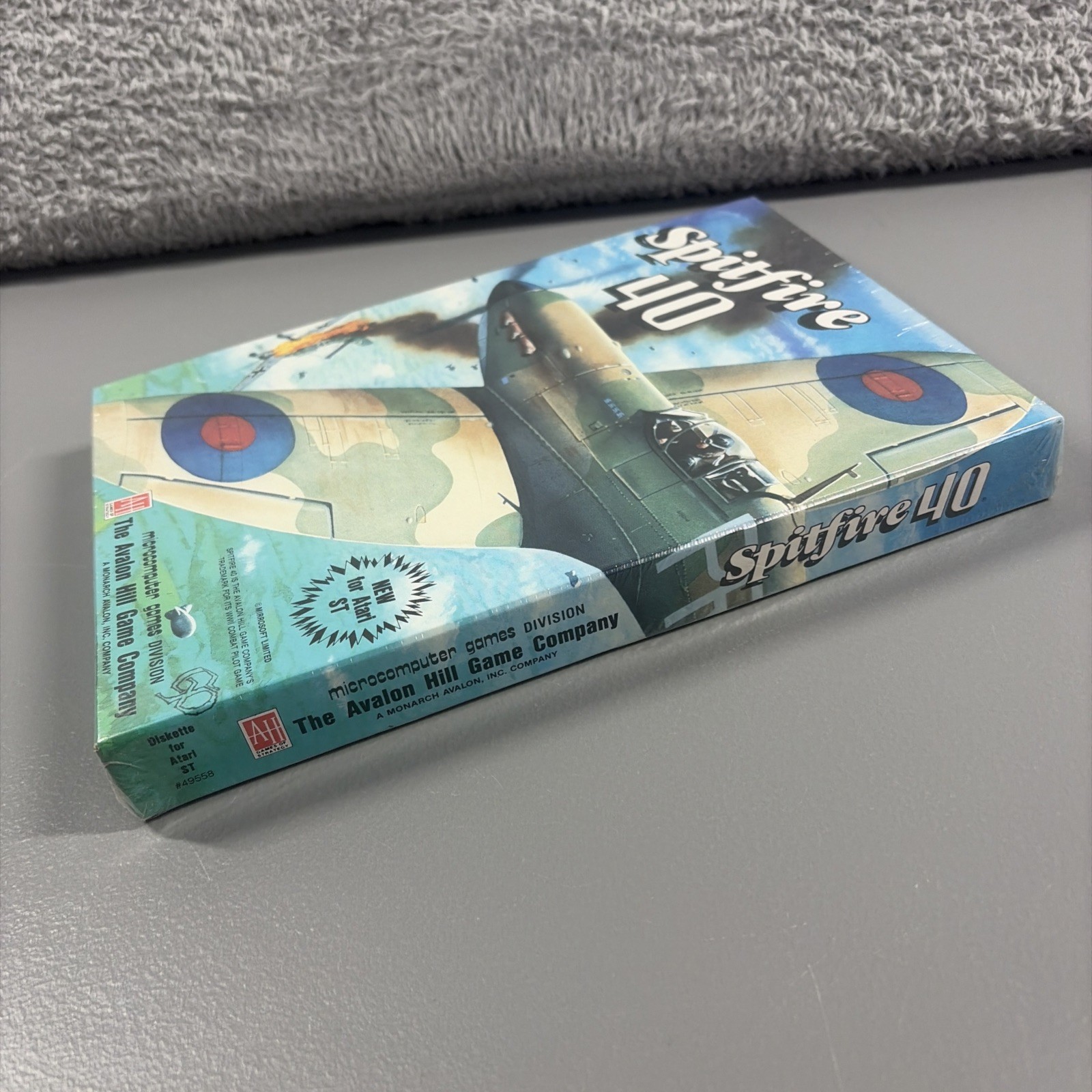 Spitfire 40 Atari ST Vintage Video Game CIB Rare New Sealed