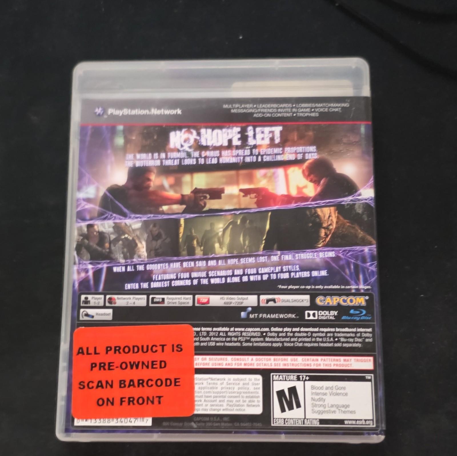 Sony PlayStation 3 Horror Collection, Doom,Resident Evil, Dead Space Evil Within