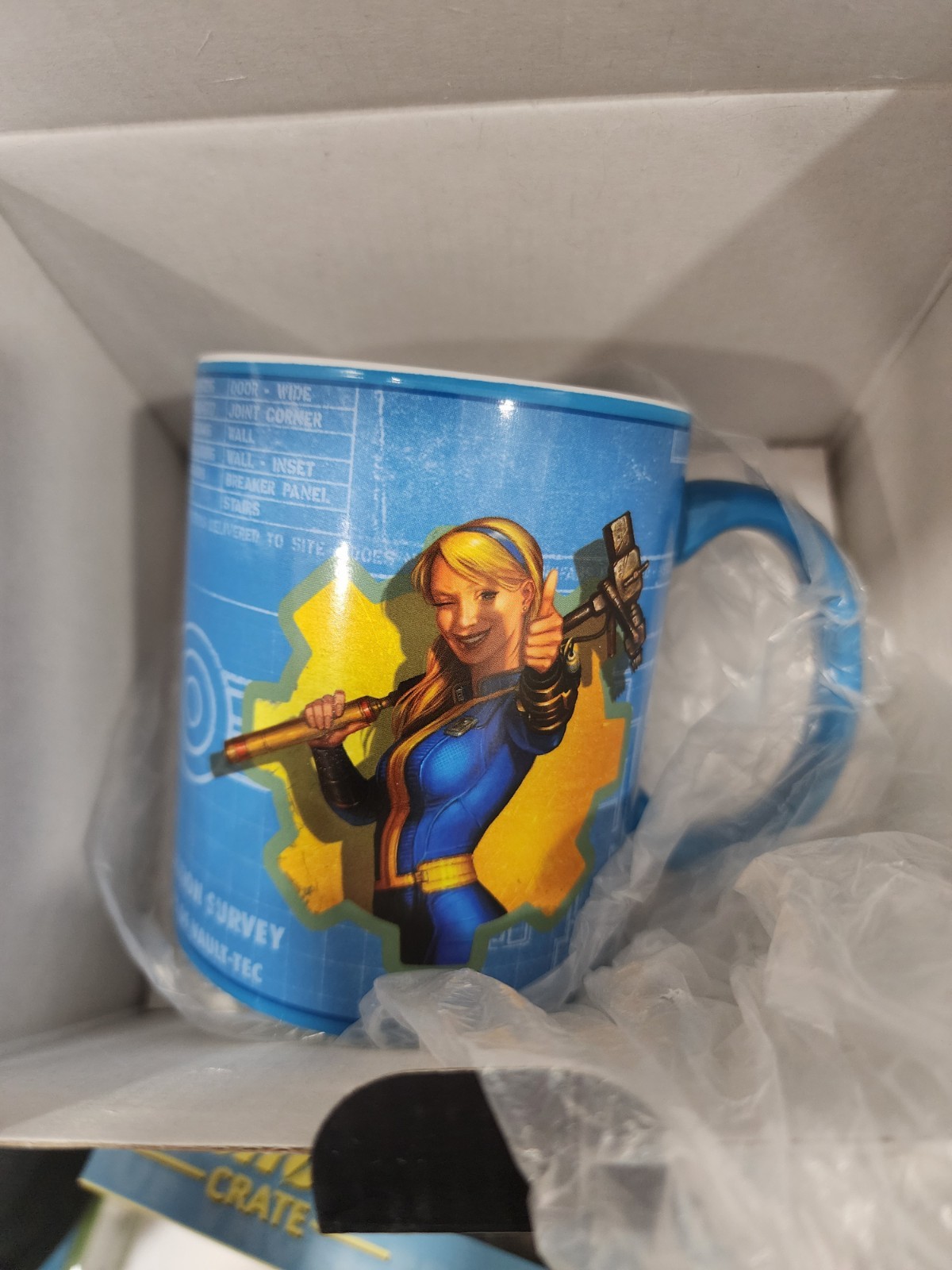 Lot of Fallout Loot Crate Figure Mug Glasses Patch Coin Bank