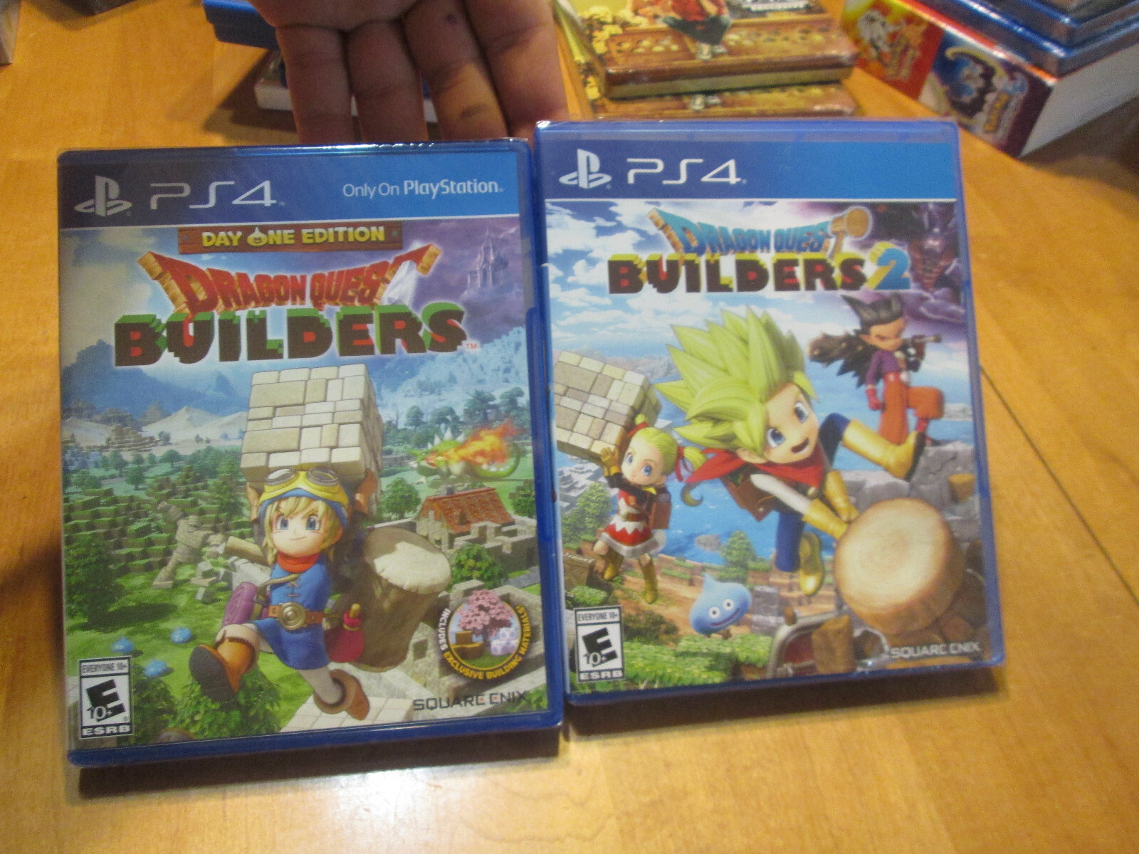 Dragon Quest Builders 1 & 2 PS4 PLAYSTATION 4 LOT OF 2 GAMES NEW FACTORY SEALED