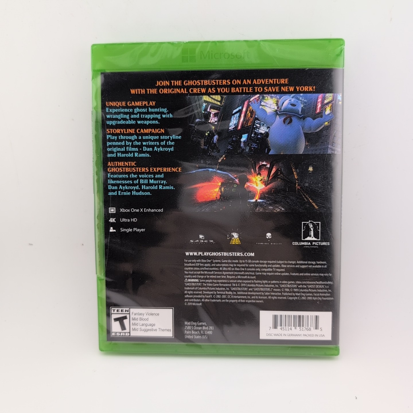 Ghostbusters The Video Game Xbox One (Remastered) by Maddog