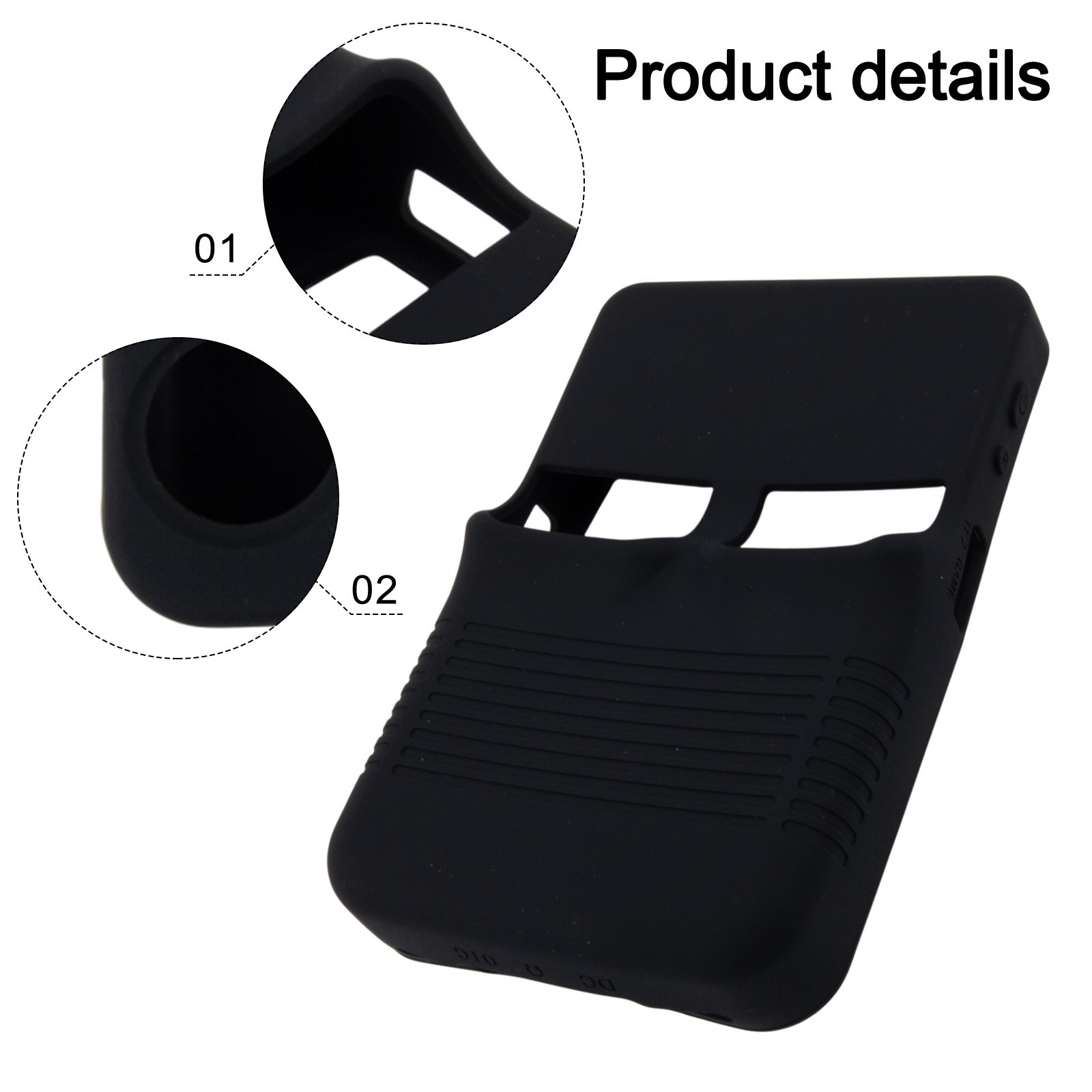 For R36S Silicone Case Shockproof Washable Cover with Convenient Carry Lanyard